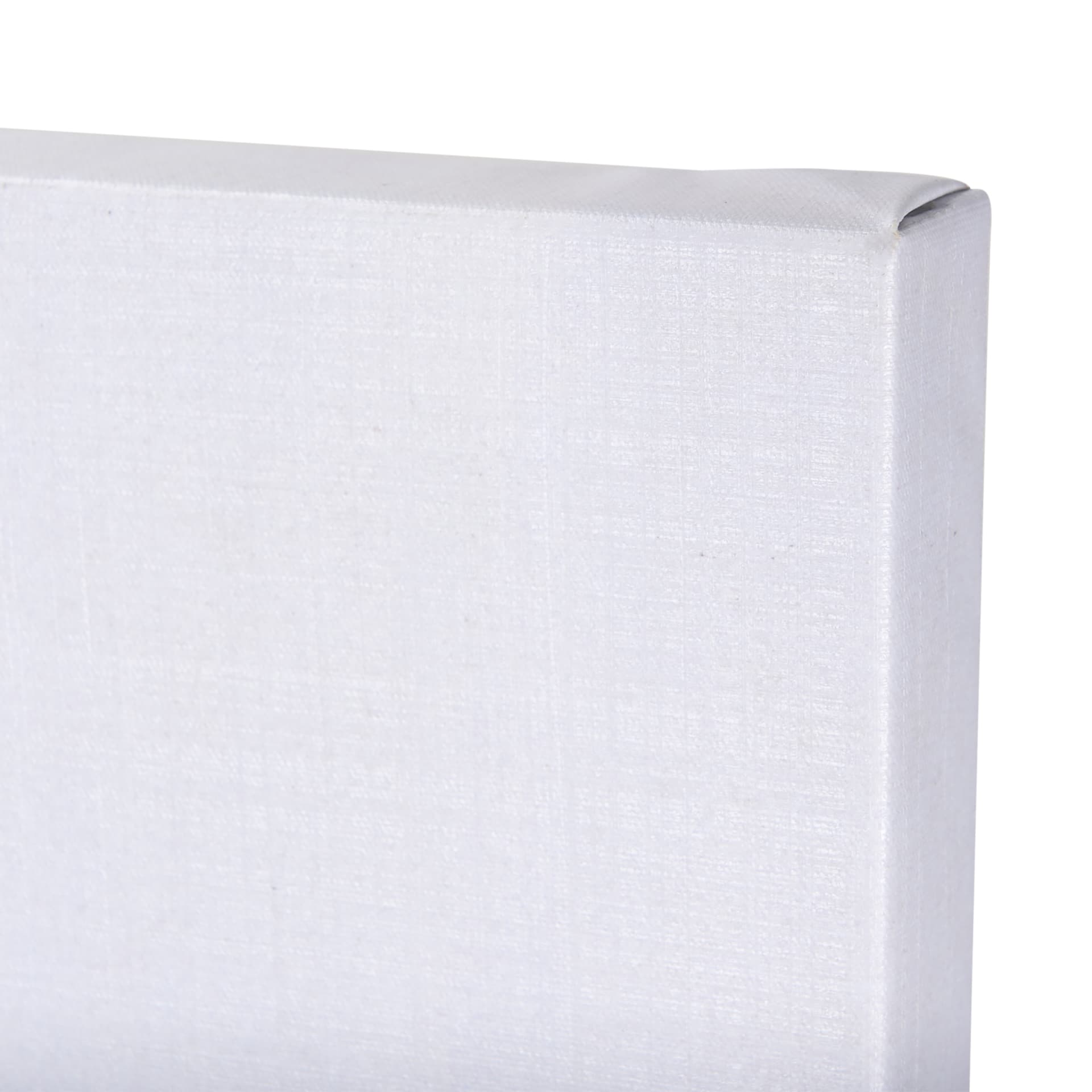 Block I by Mercana Studio a Hand Embellished Textured Canvas — product photograph