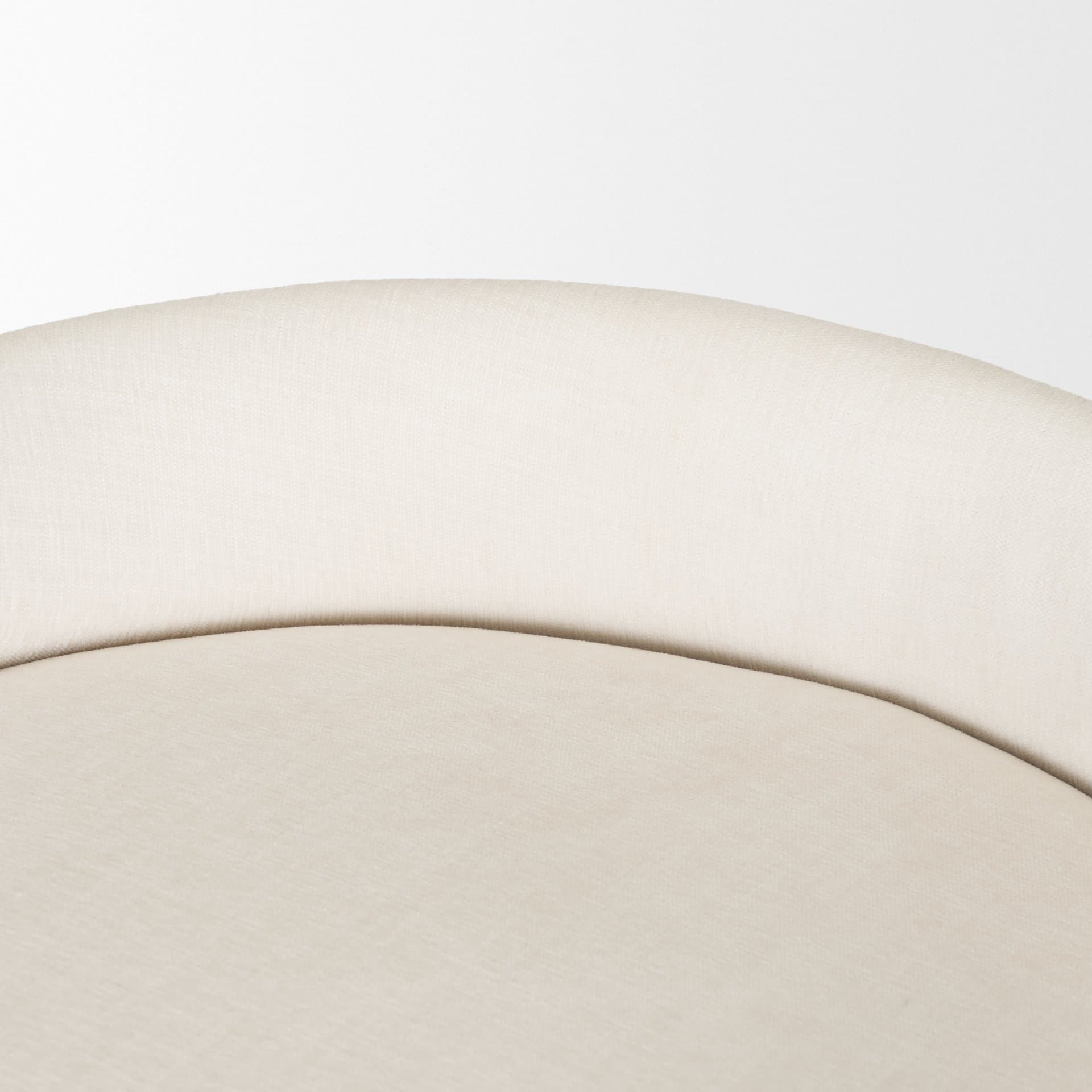 Hollyfield Low Back 28.75in Seat Bar Stool | Bar w/ Cream Fabric — product photograph