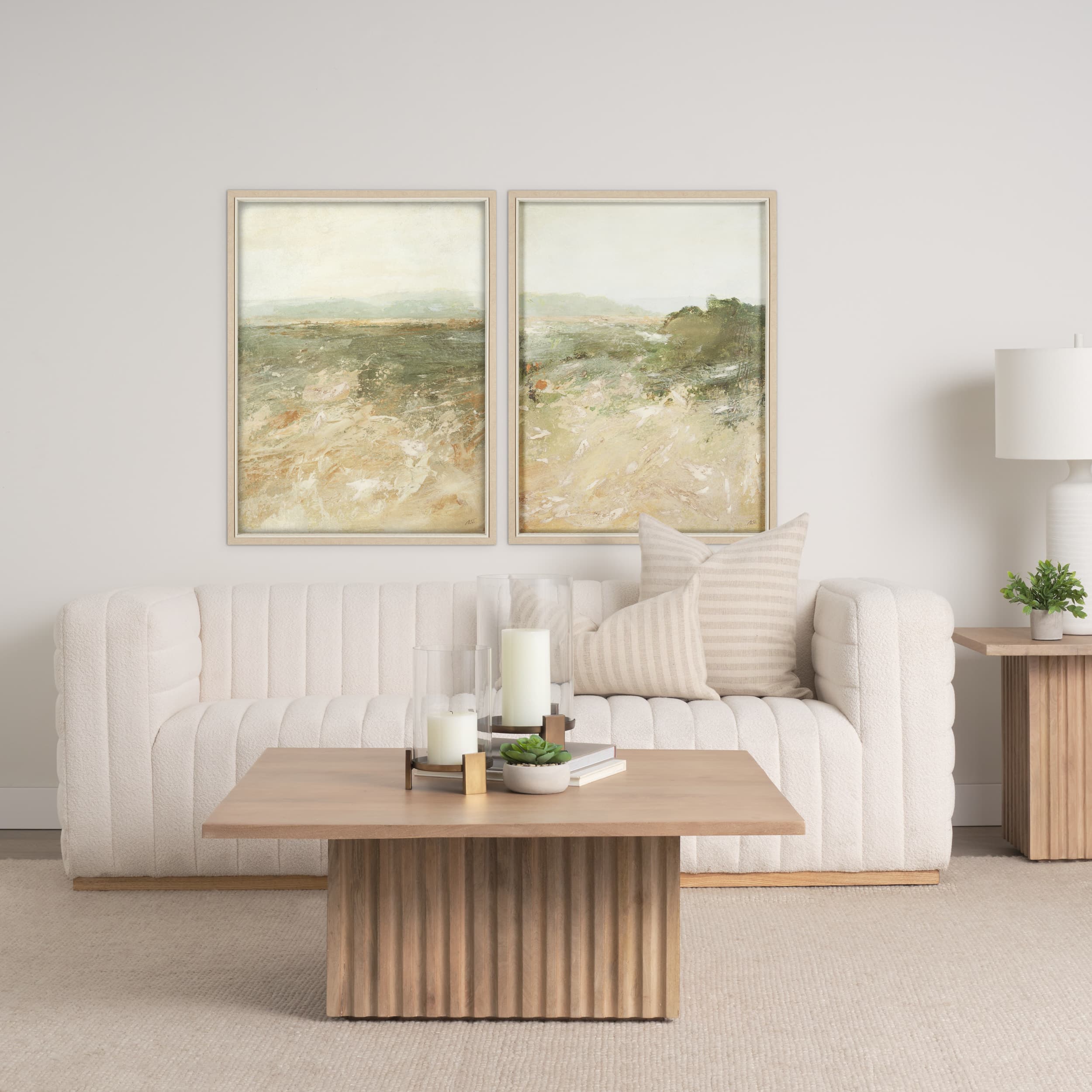 Amber Horizon I by Mercana Studio Textured Framed Artwork — product photograph