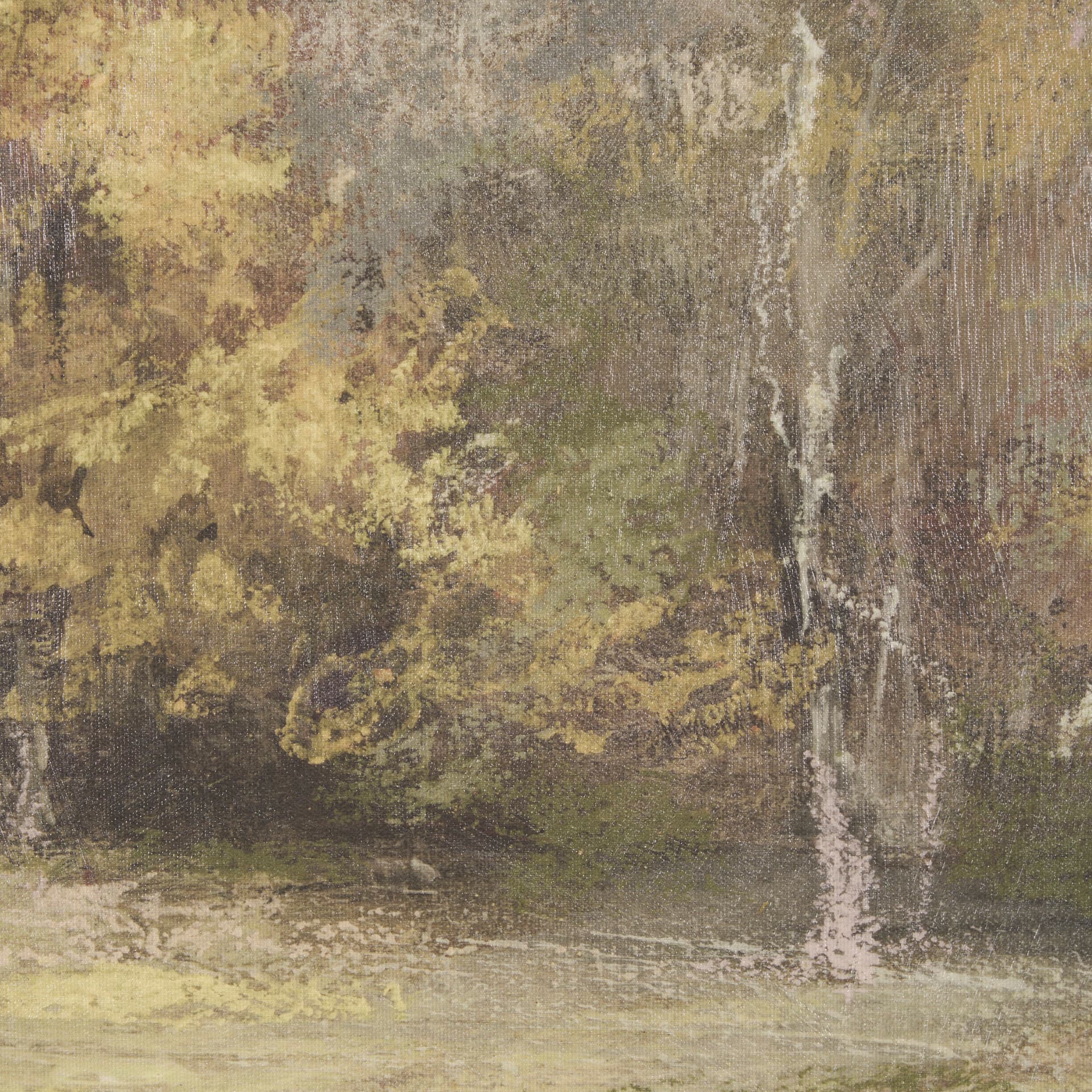 Old Style Landscape I by Mercana Studio a Hand Embellished Framed Art Print — product photograph