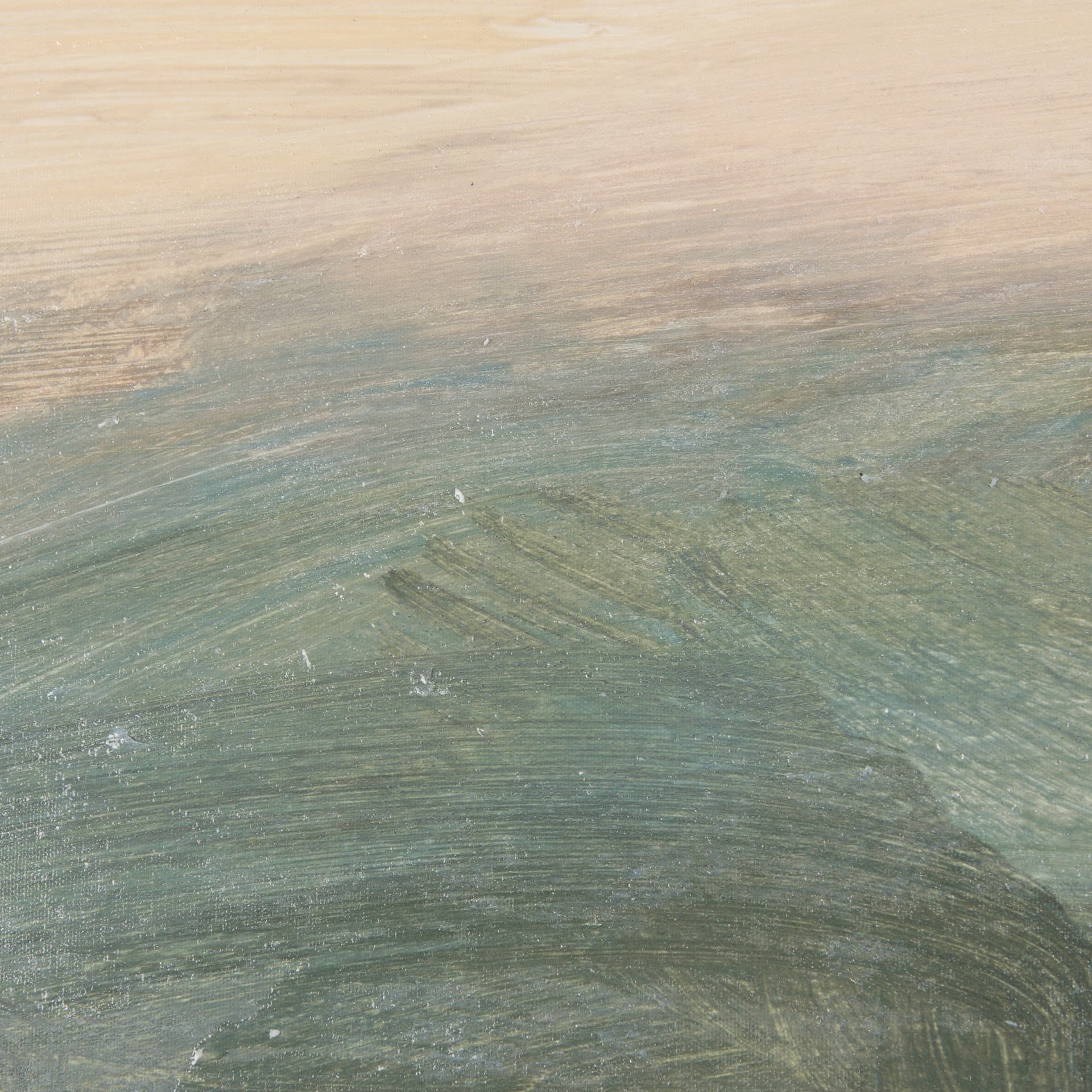 Haze Landscape by Mercana Studio a Hand Embellished Textured Framed Canvas — product photograph