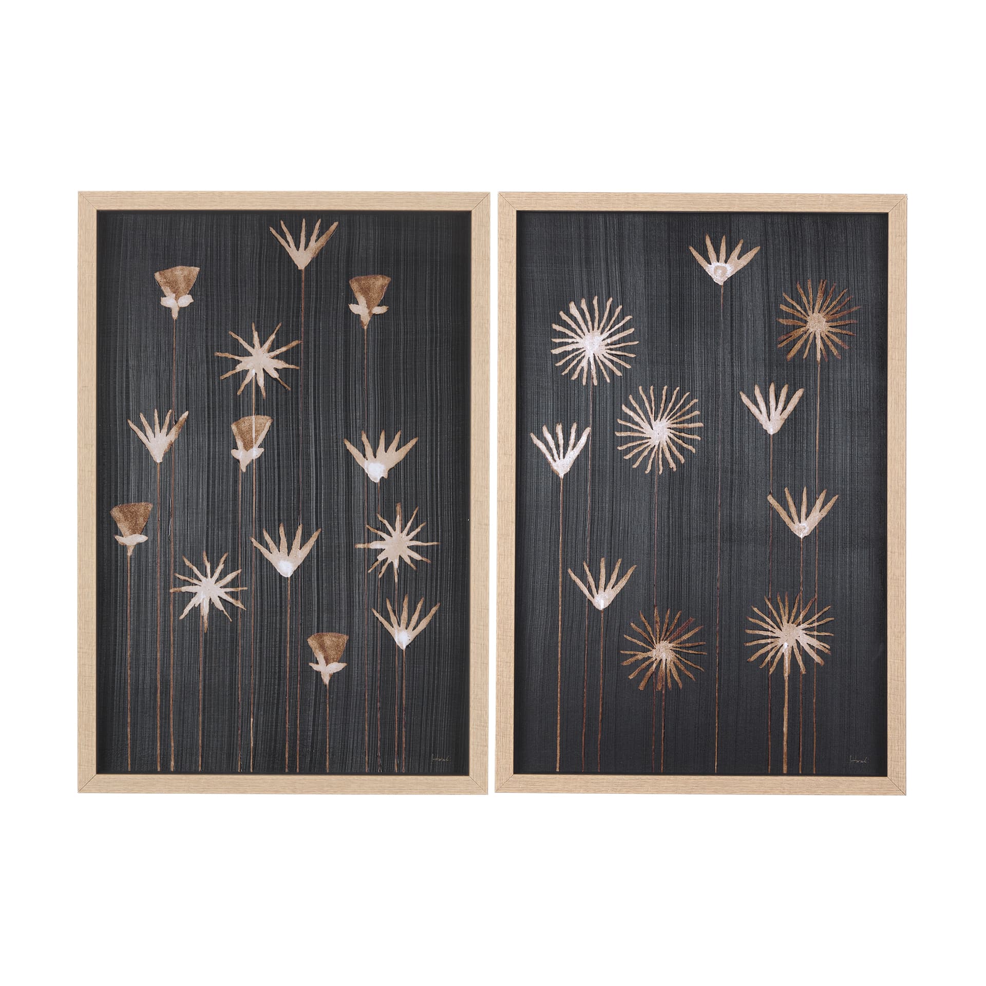 Spark II by Mercana Studio a Hand Embellished Textured Framed Art Print Matted under Glass — product photograph