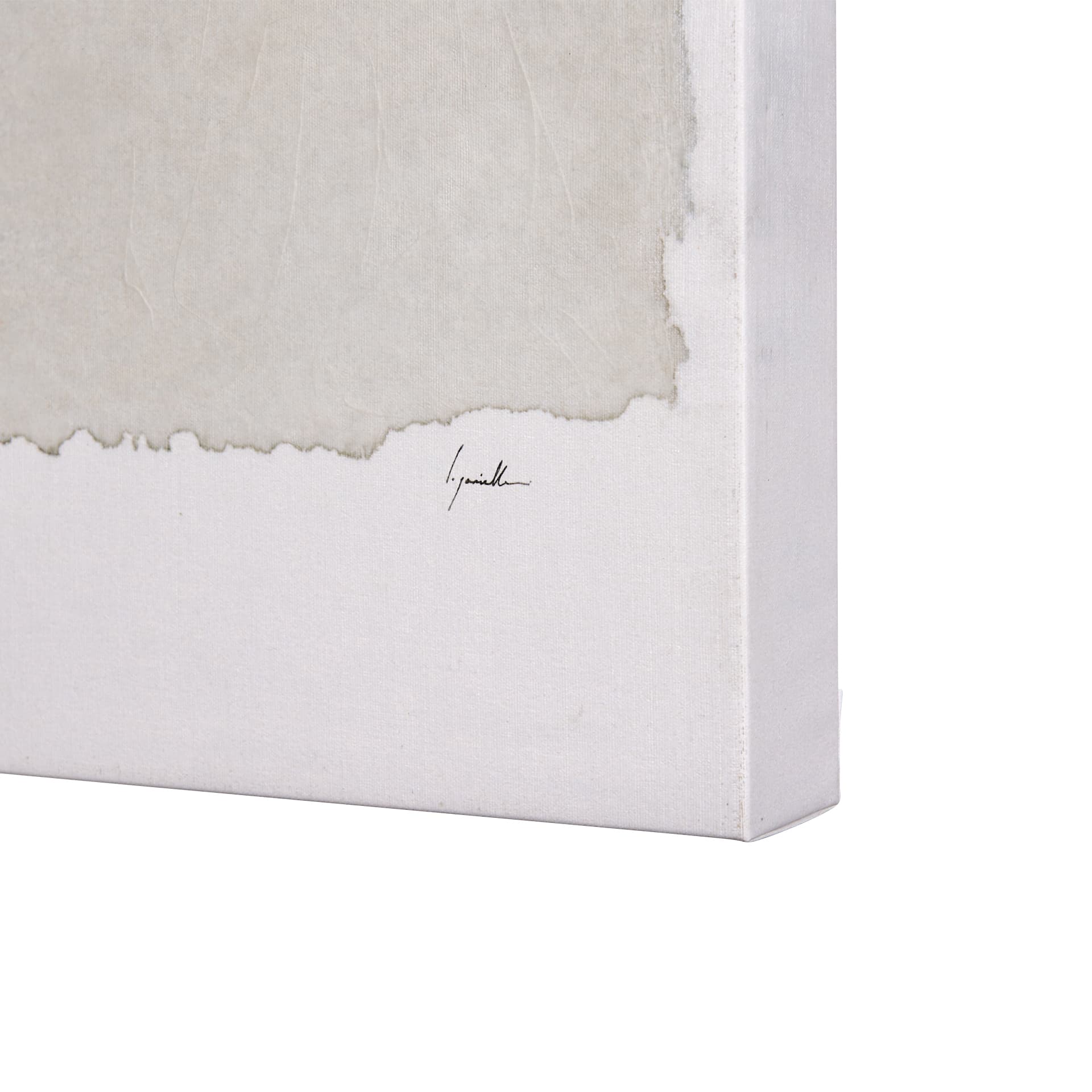 Vessel II by Mercana Studio a Hand Embellished Textured Canvas — product photograph