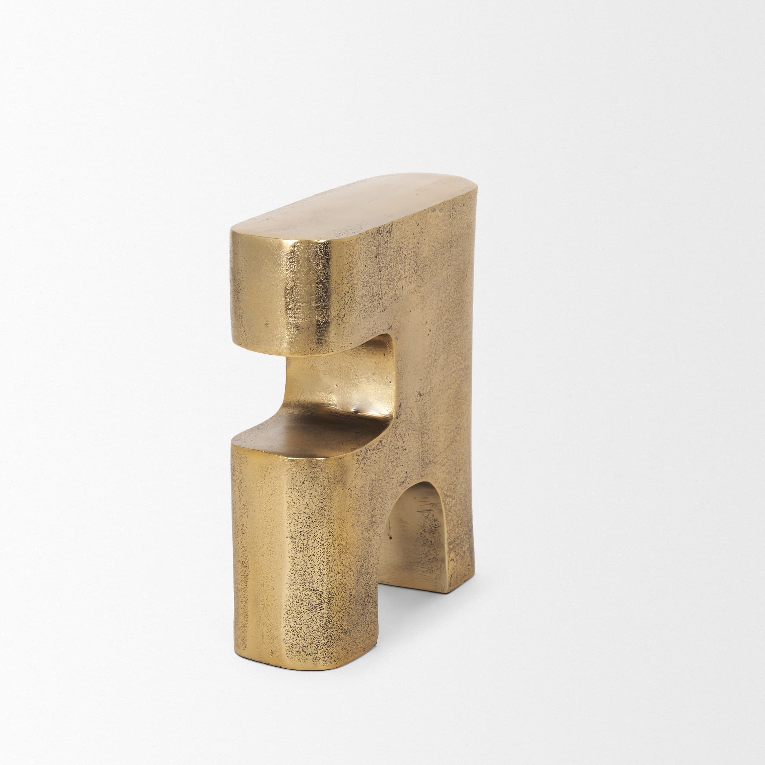 Renni Antiqued Brass Large Decorative Sculpture — product photograph