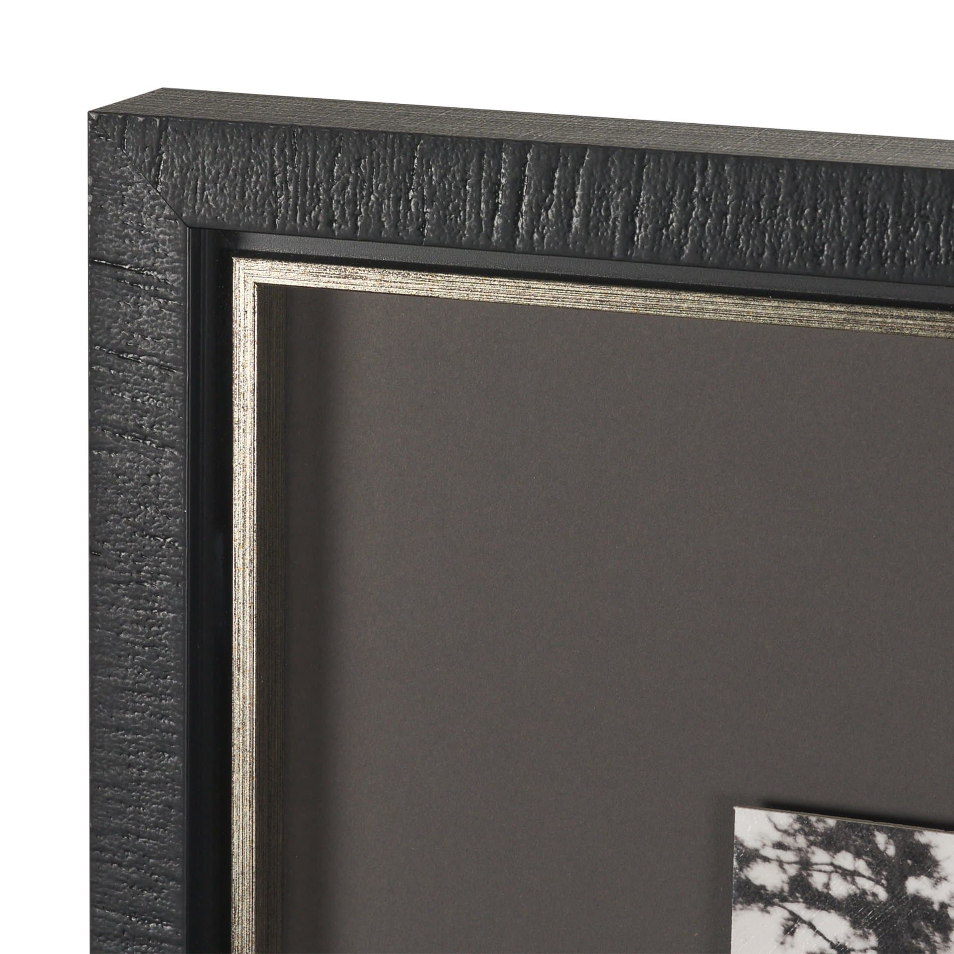 The Farm by Deborah Revell Hand Embelished Textured Framed Art Print Matted under Glass — product photograph