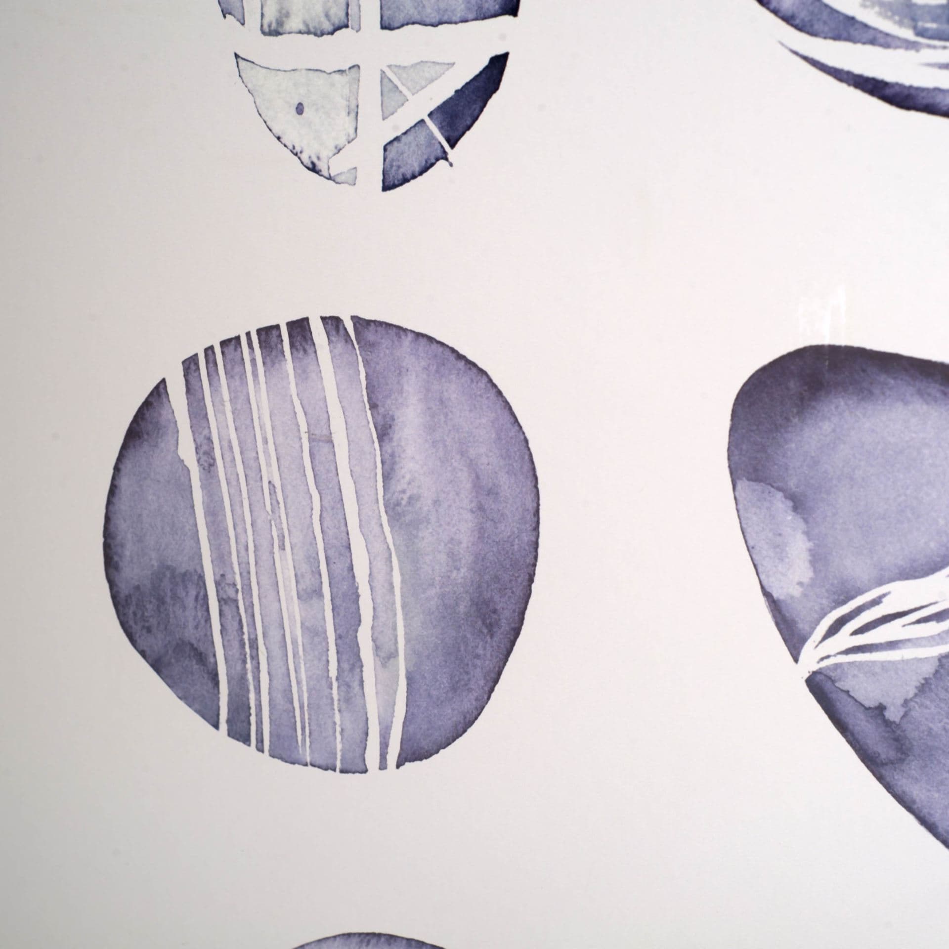 River Worn I by Grace Popp a Framed Art Print Matted under Glass — product photograph