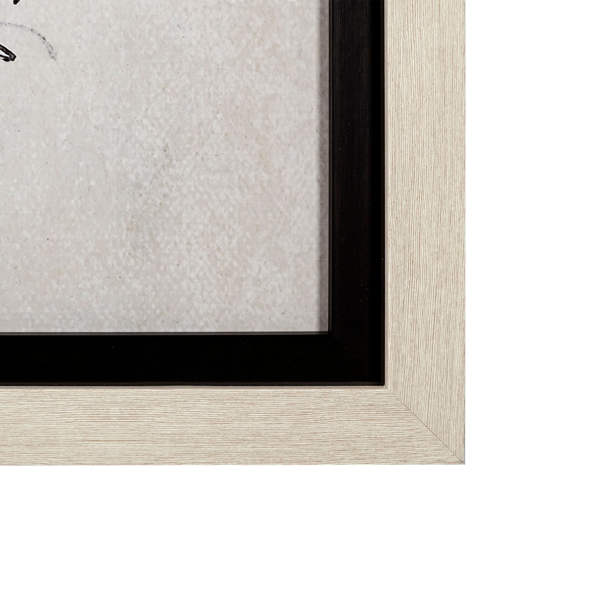 Maskros Akvarellmalning by John Bauer Hand Embellished Textured Framed Art Print Matted under Glass — product photograph