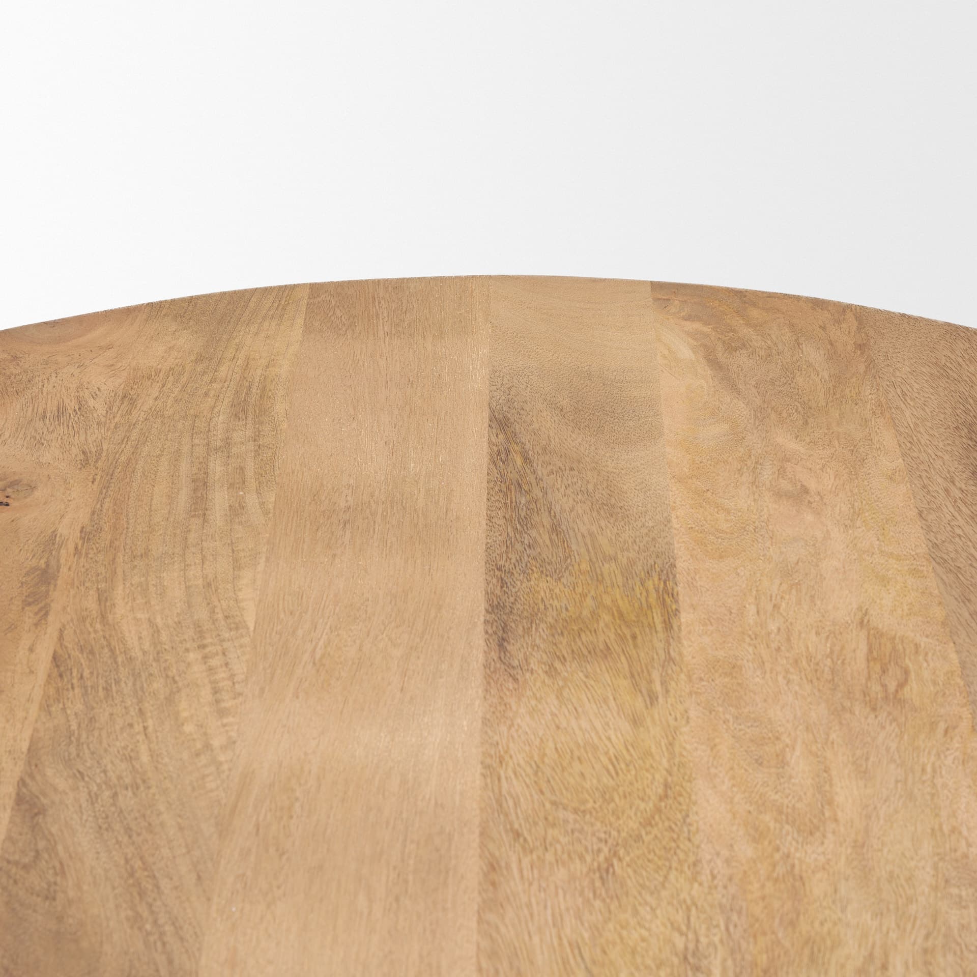 Soma 48" Round Dining Table | Modern | Light Brown Wood | Seats 4 — product photograph