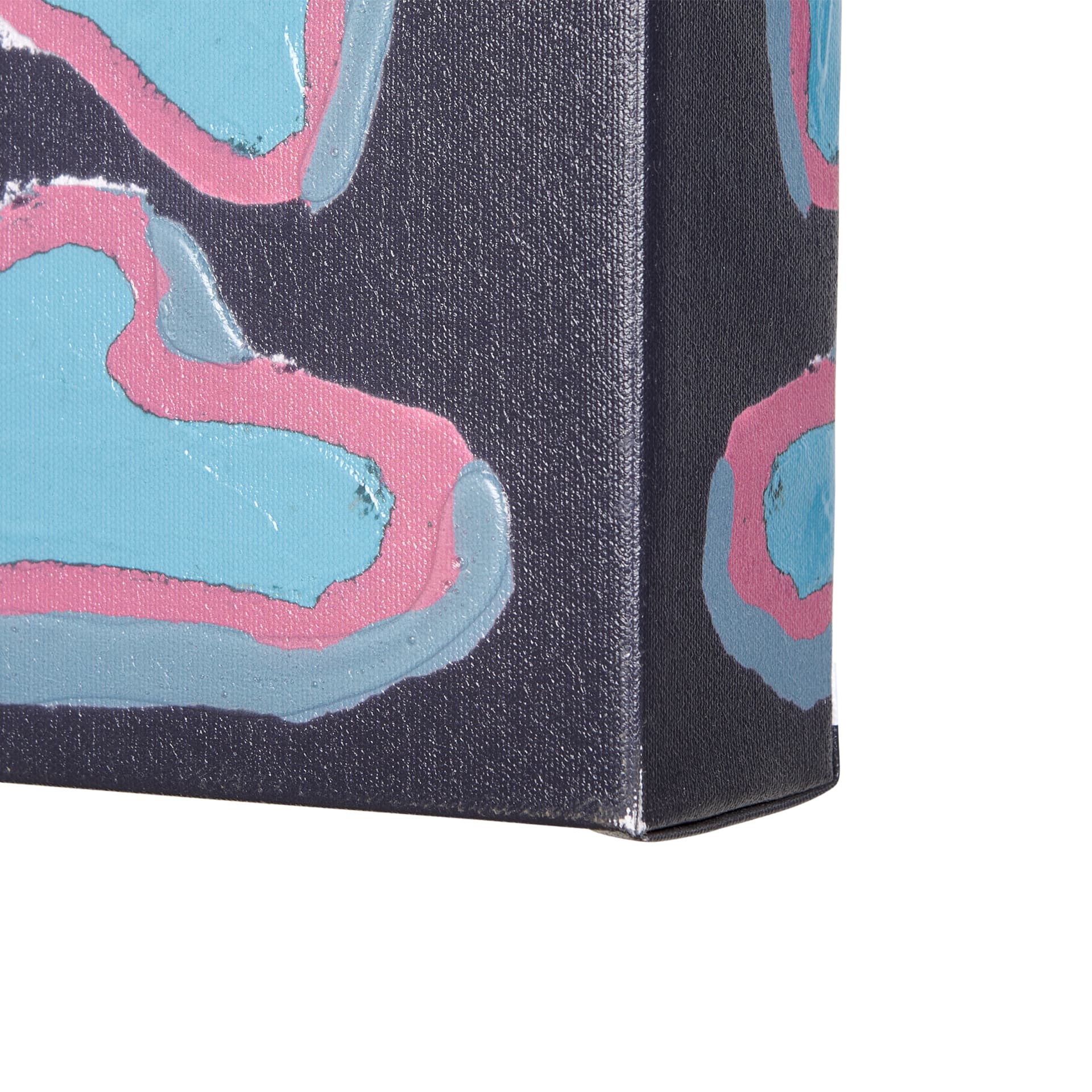 Numbers X by Mercana Studio a Hand Embellished Textured Canvas — product photograph