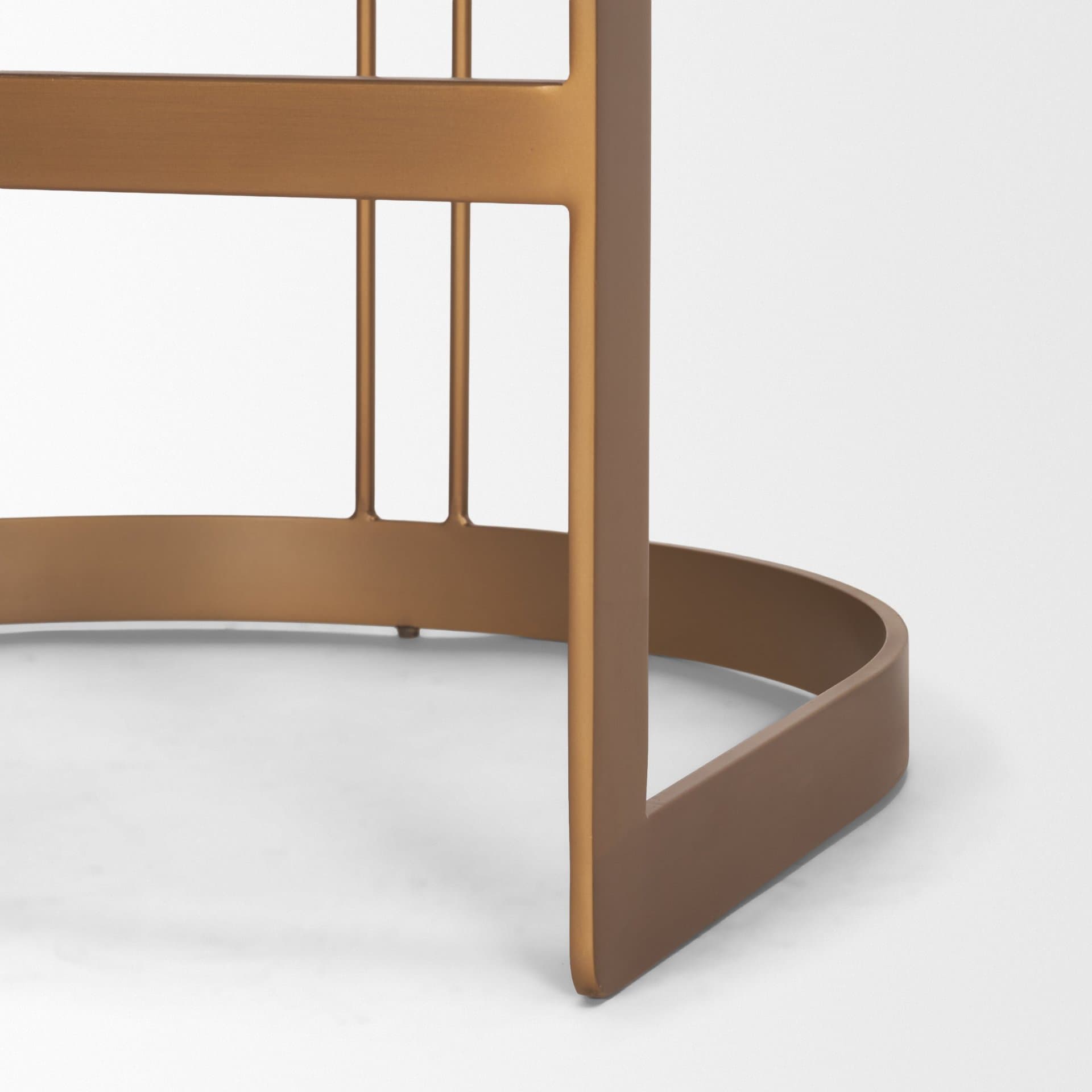 Hollyfield Backless 26.75in Seat Counter Stool | Brown Charcoal — product photograph