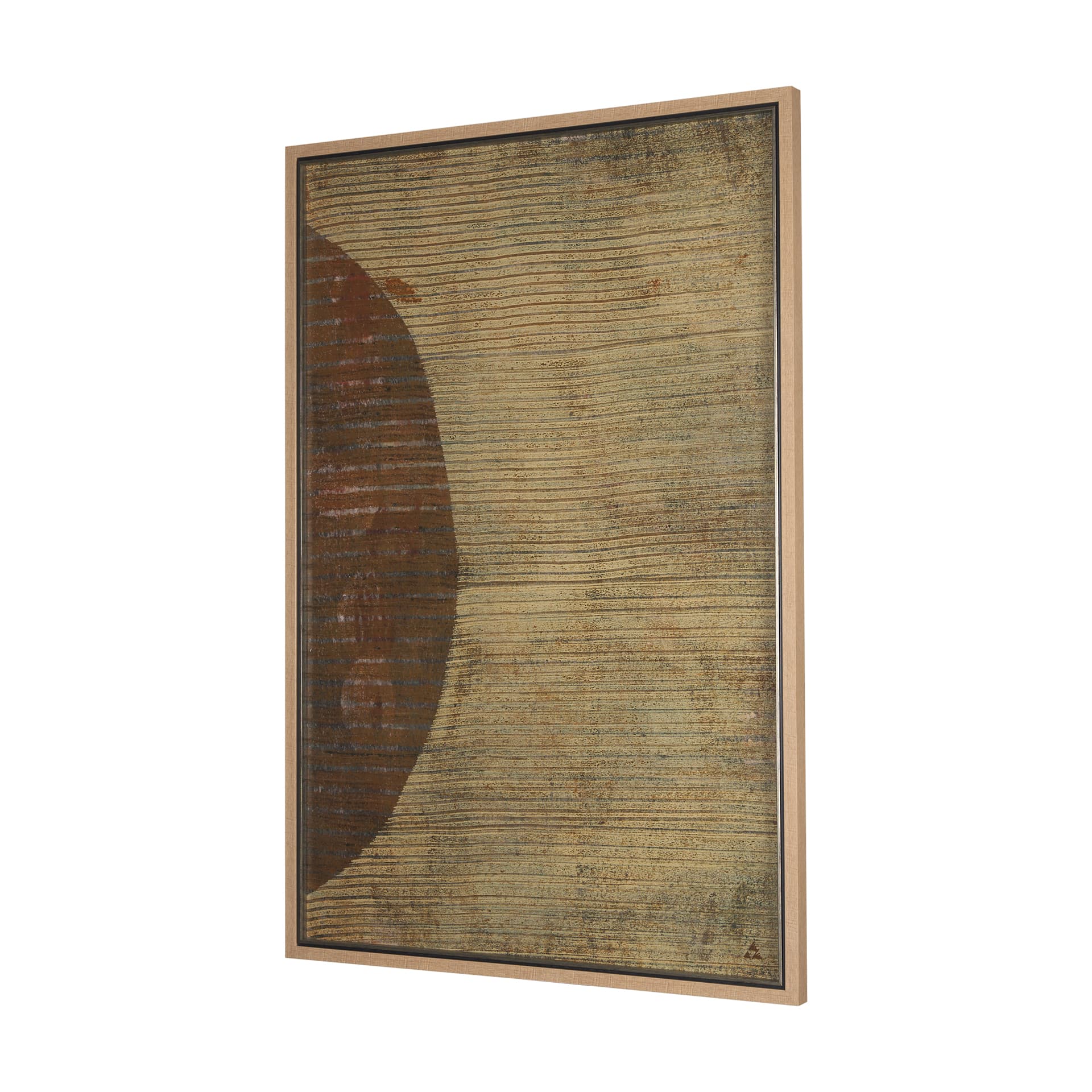 Solar Wind I by Mercana Studio a Hand Embellished Textured Framed Art Print — product photograph
