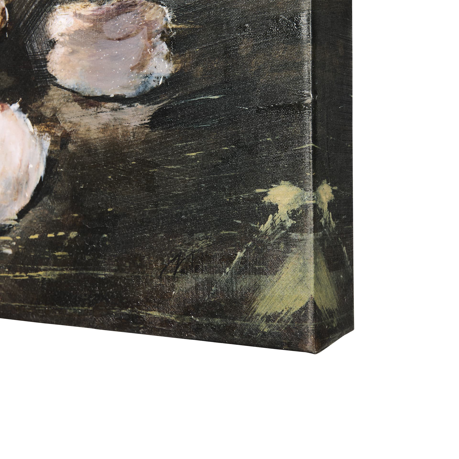 Still life flowers IV by Mercana Studio a Hand Embellished Textured Canvas — product photograph