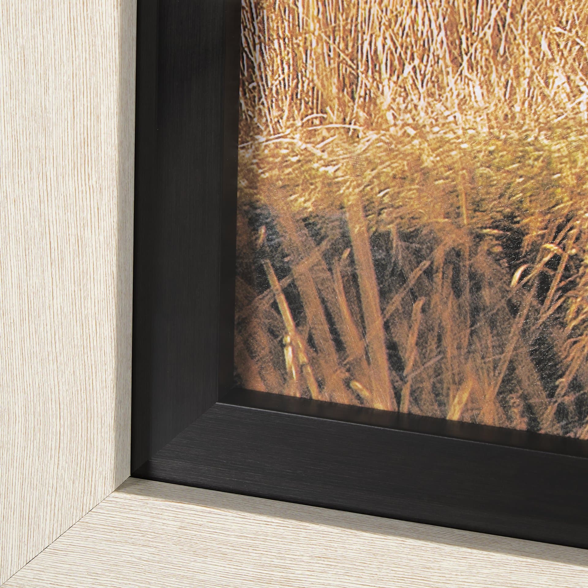 Young and Old Highlander by Mercana Studio Hand Embellished Framed Photo Art Print Matted under Glas — product photograph