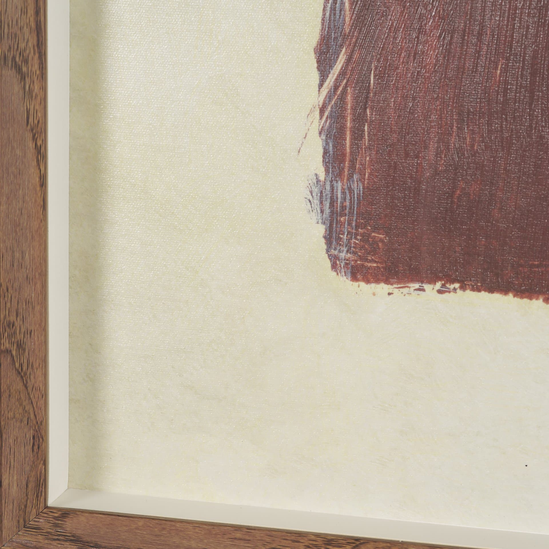 Clay After Dusk by Mercana Studio Textured Framed Artwork Matted under Glass — product photograph