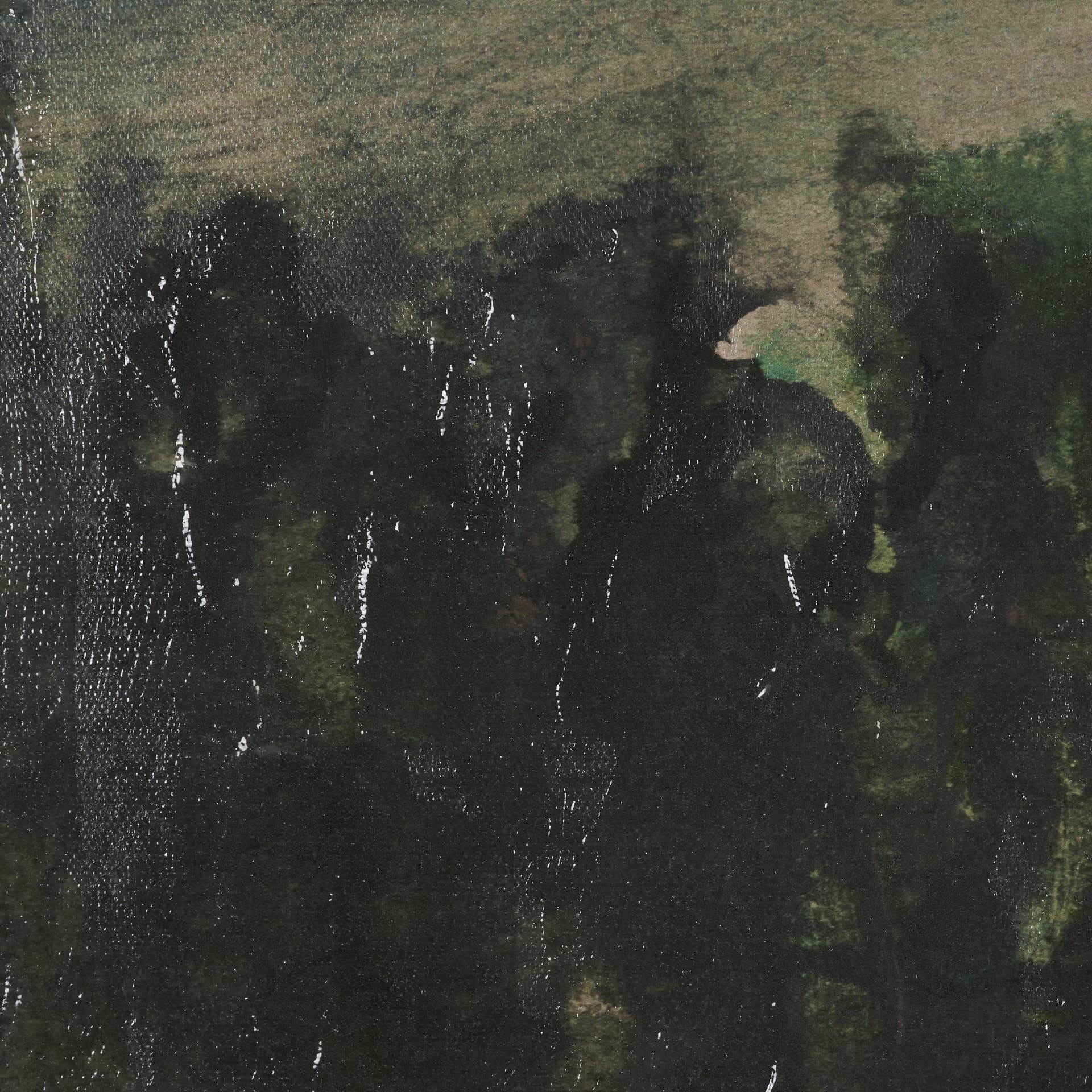 Twilight by Mercana Studio Hand-Embellished Textured Framed Canvas Artwork — product photograph