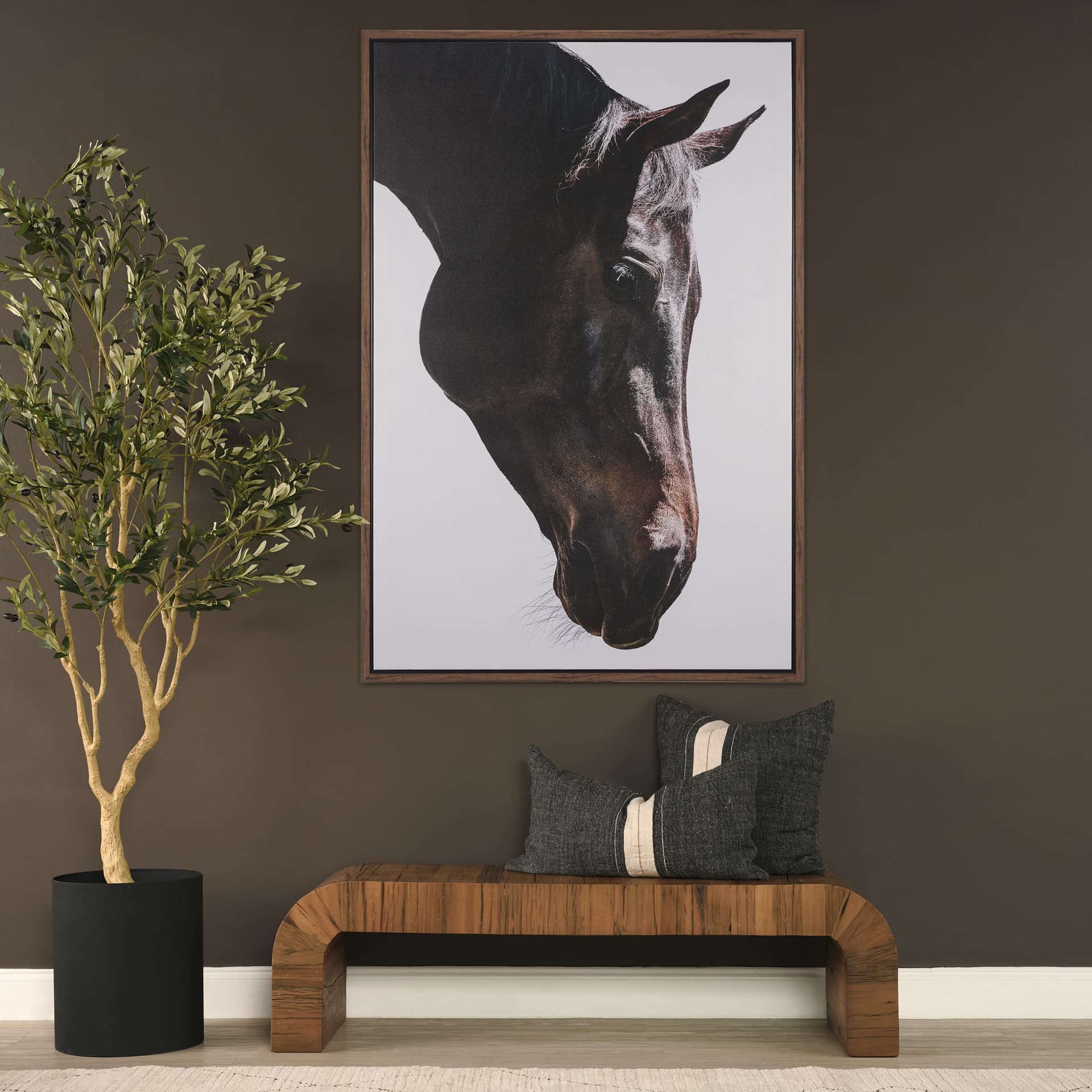 Bingo by Mercana Studio a Hand Embellished Textured Framed Canvas — product photograph