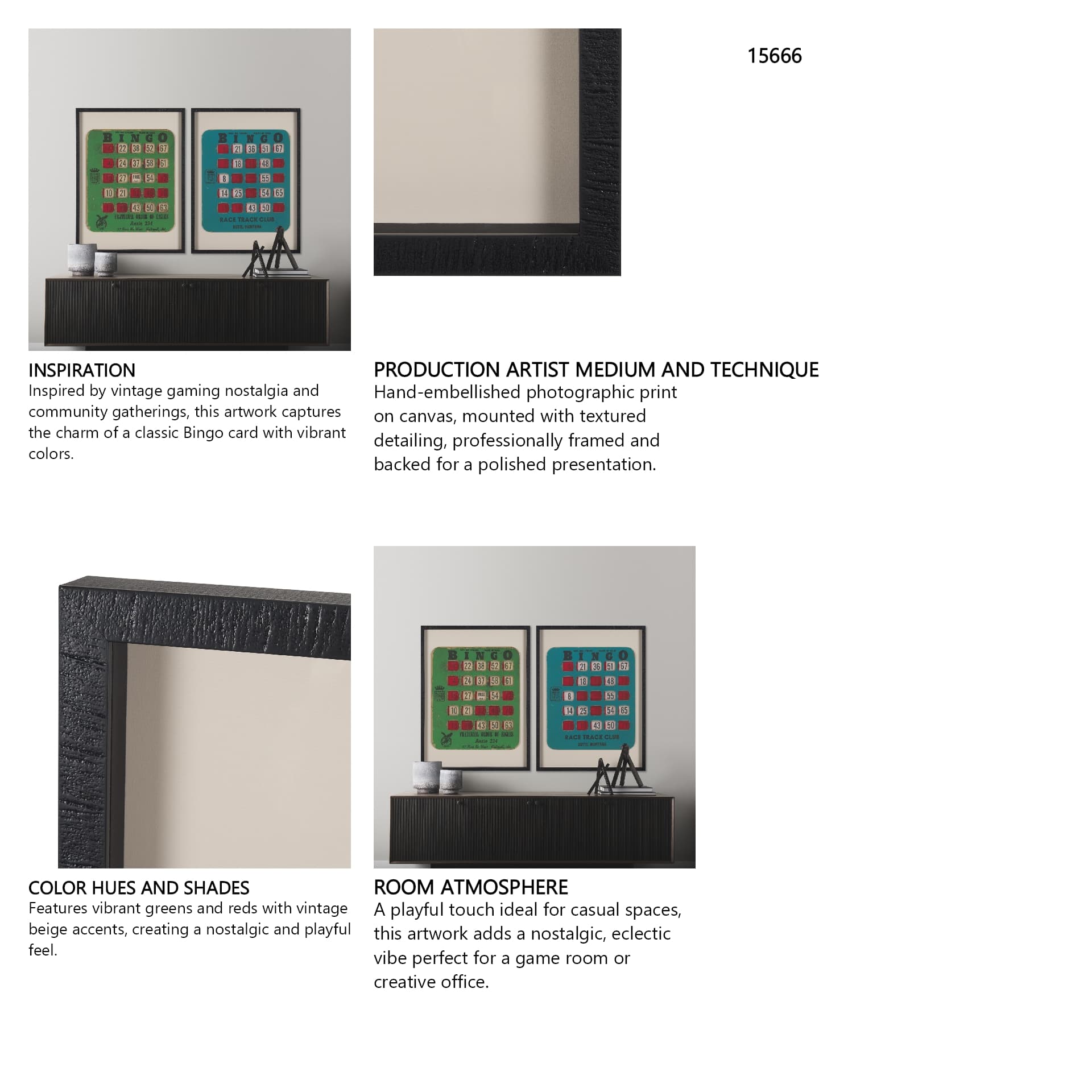 Chasing Numbers III by Zap Studio a Framed Art Print Matted under Glass — in a styled room
