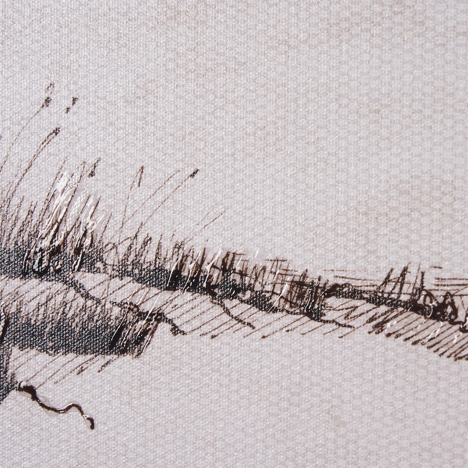 On the Shore III by Mercana Studio a Hand Embellished Textured Framed Art Print — product photograph