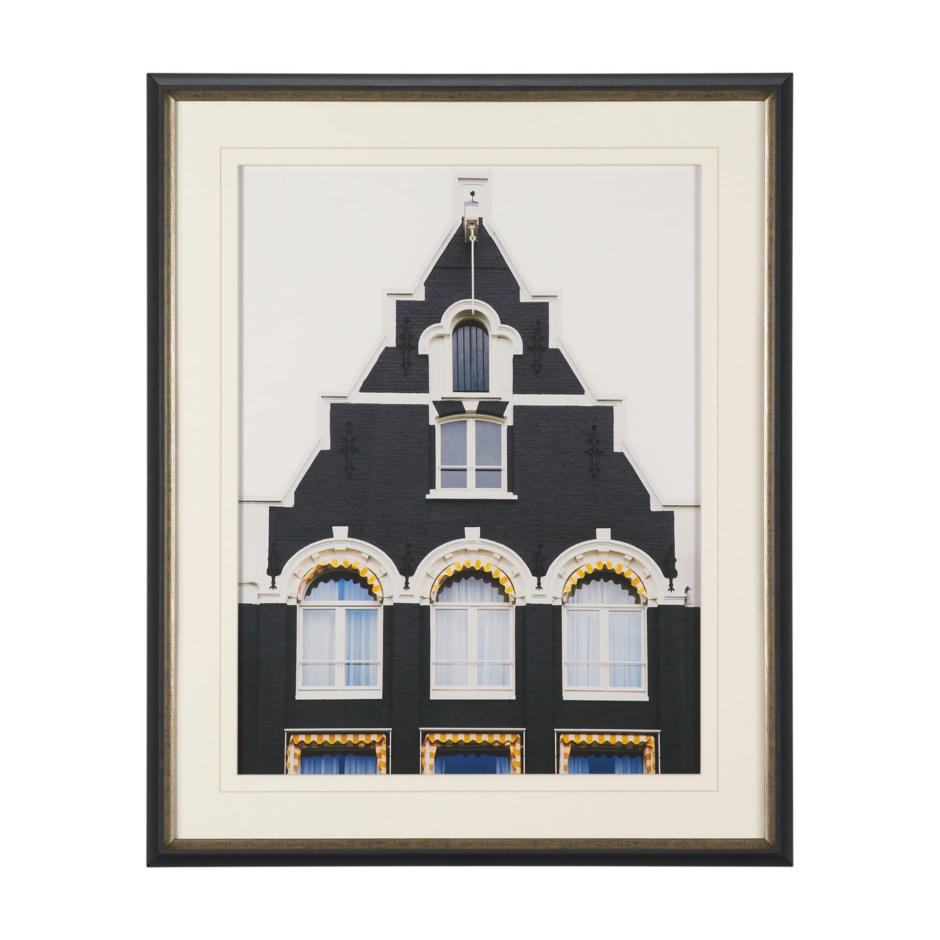 Discerning Domicile by Irene Sucocki Framed Art Print Matted under Glass — product photograph