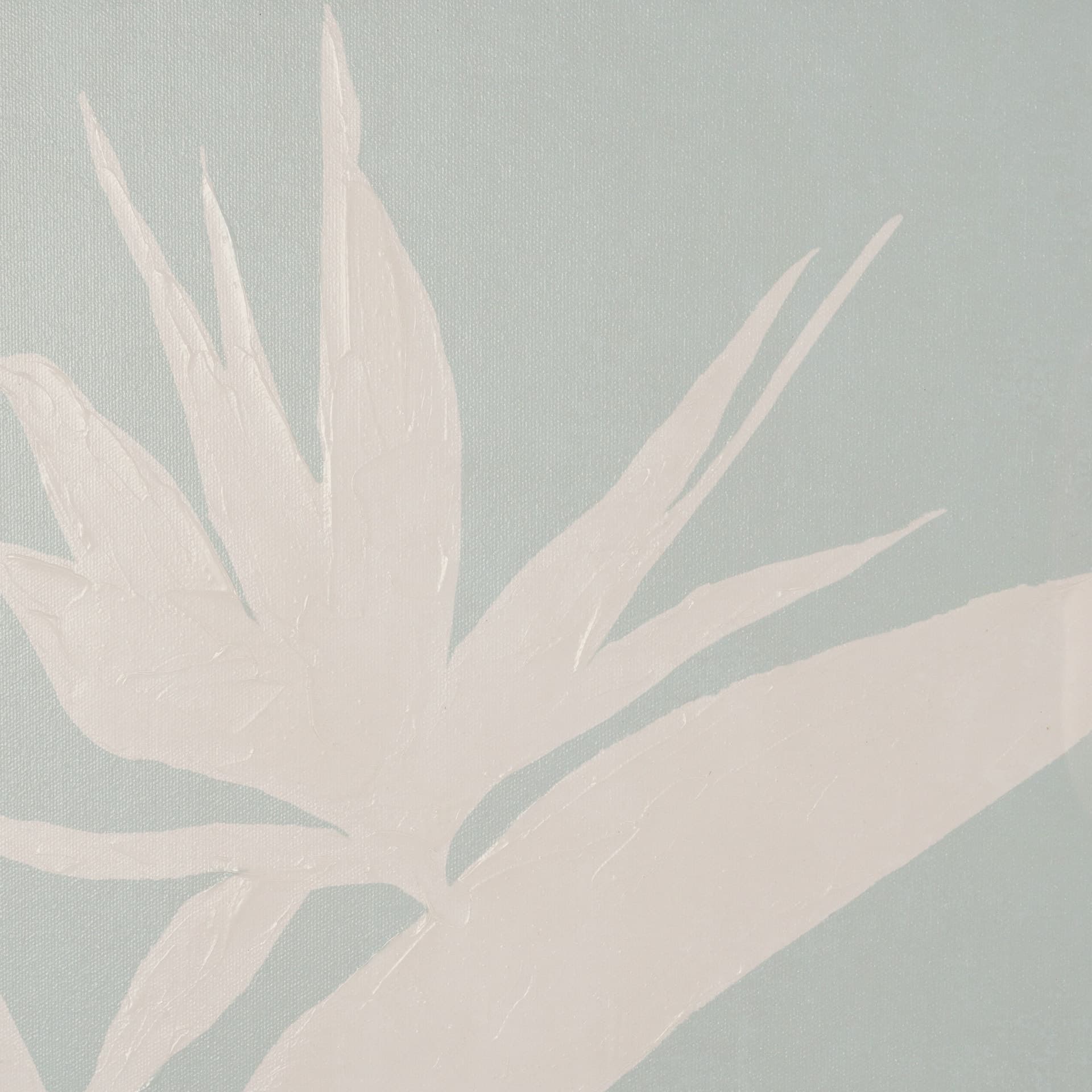 Verdant Silhouettes I by Hannah Dawson Hand Embelished Textured Framed Artwork Matted under Glass — product photograph