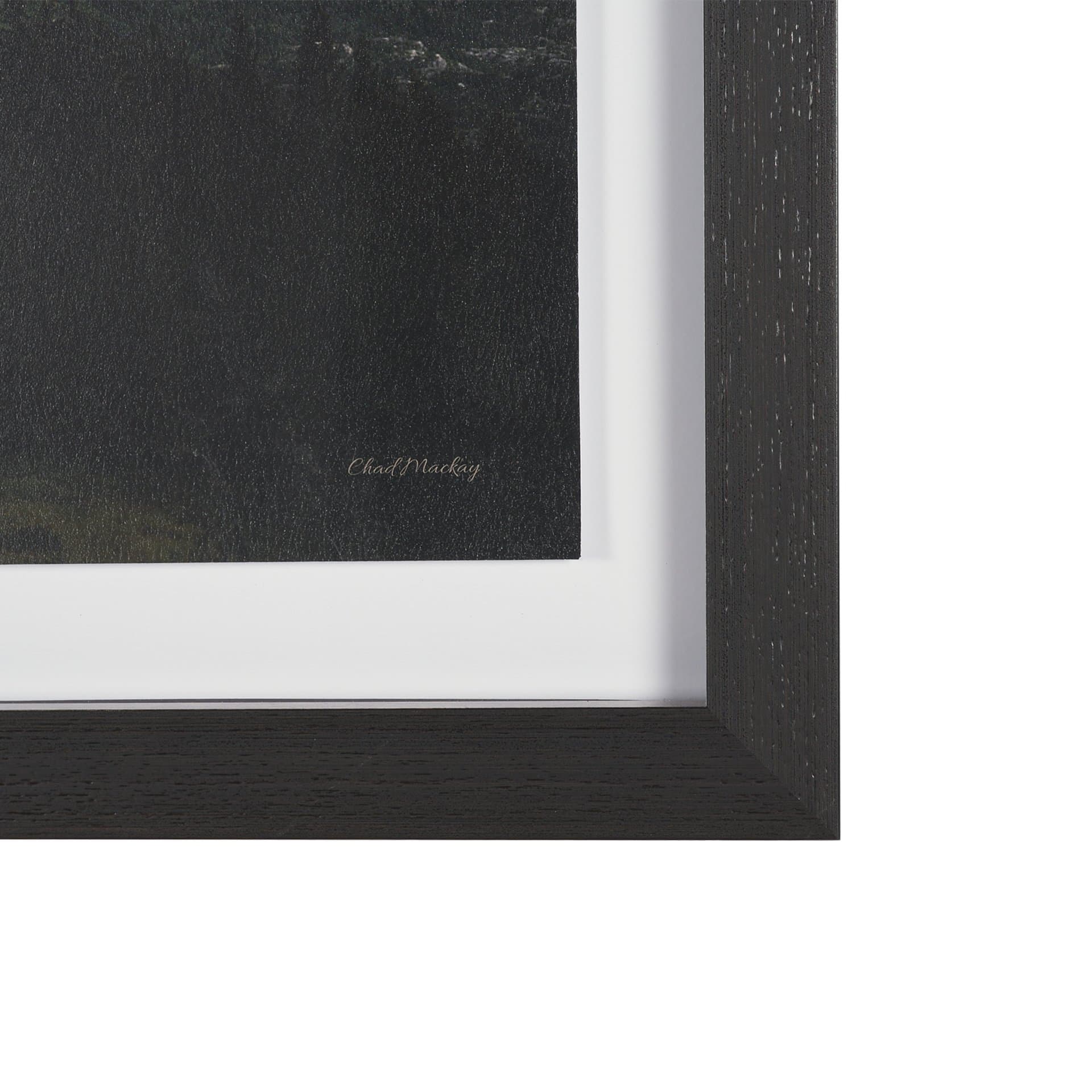 Road Home by Chad Mackay Textured FramedPhoto Print Matted under Glass — product photograph