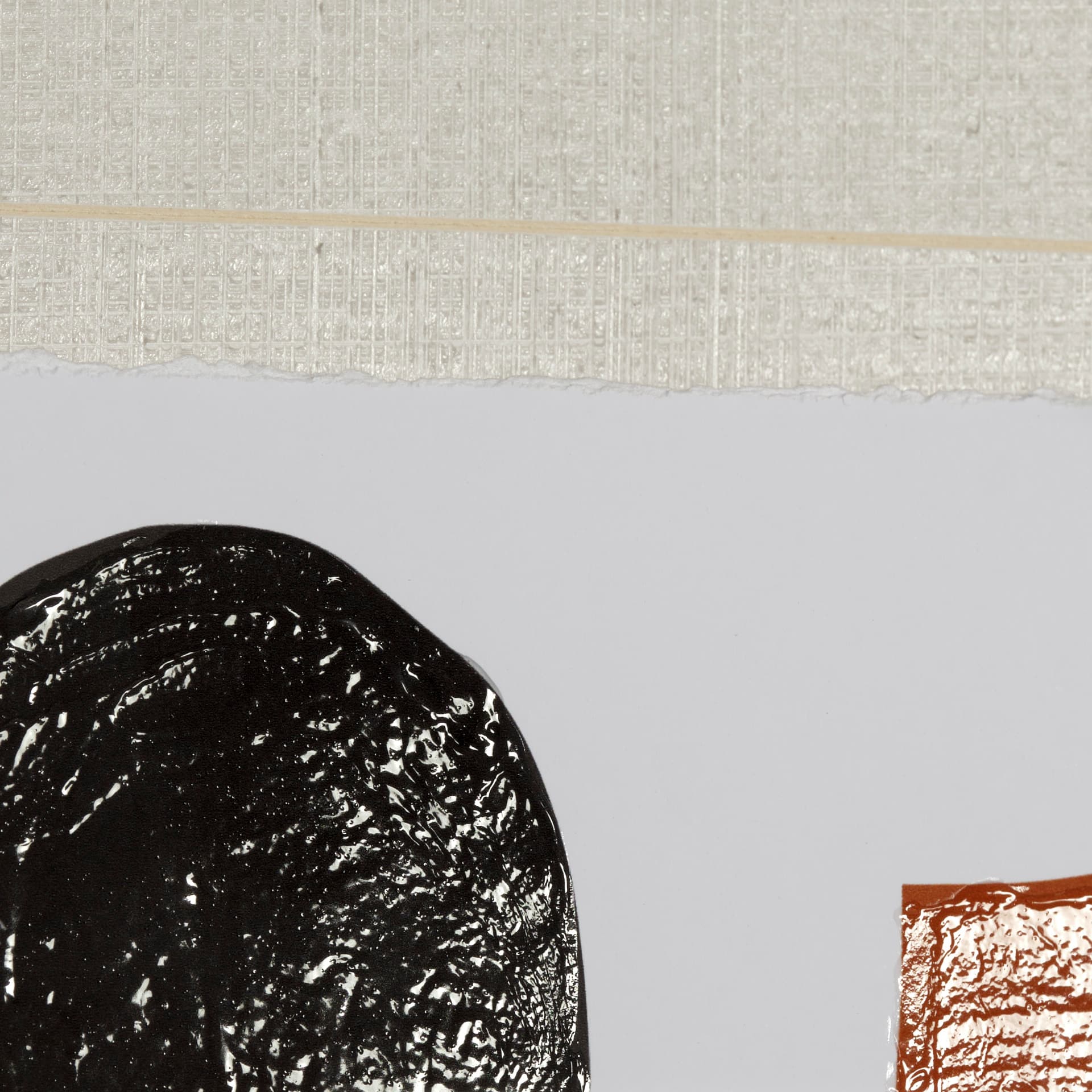 Tota I by Victoria Borges a Hand Embellished Textured Framed Art Print Matted under Glass — product photograph