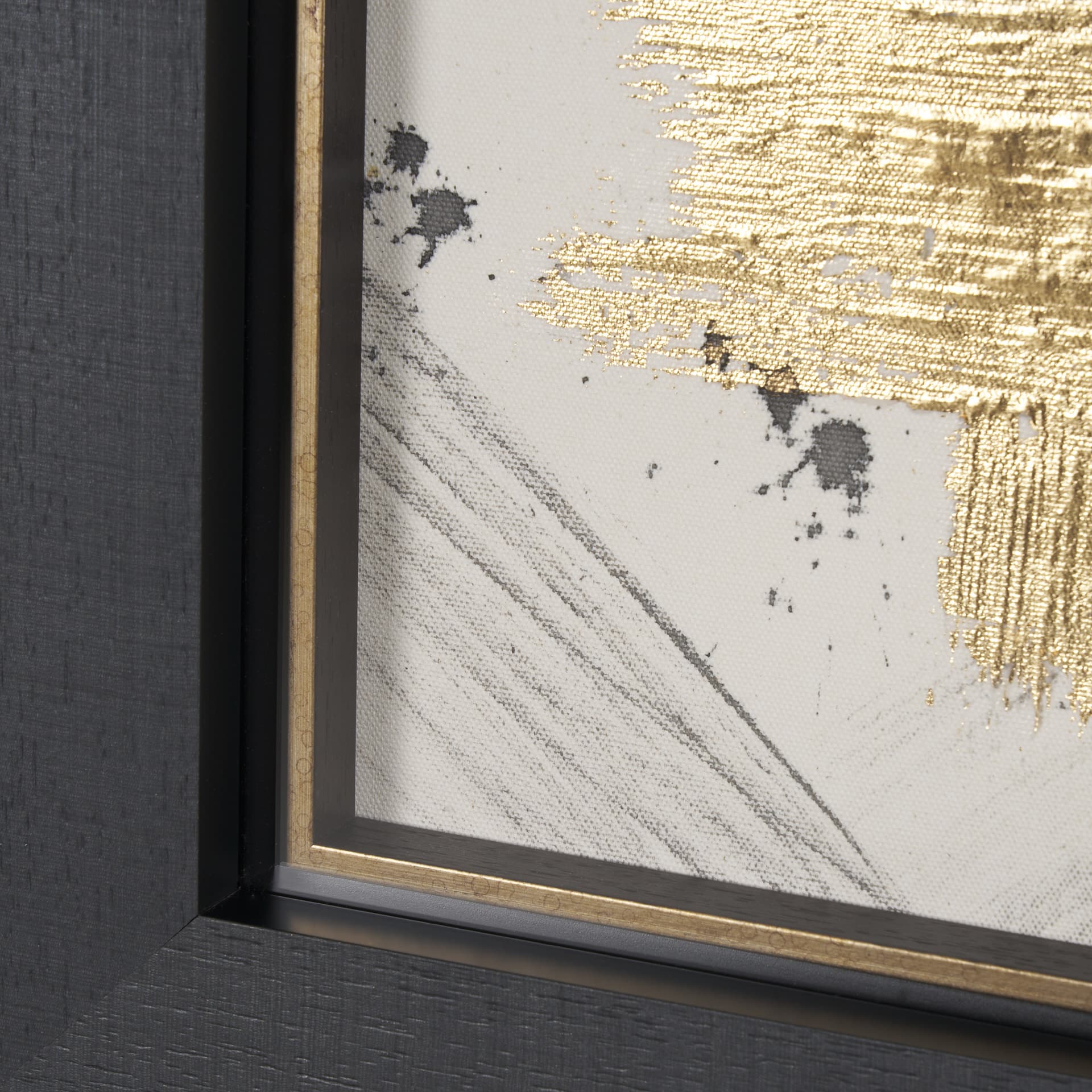 Besmirched II by Studio M a handmade Original Framed Artwork under Glass — product photograph