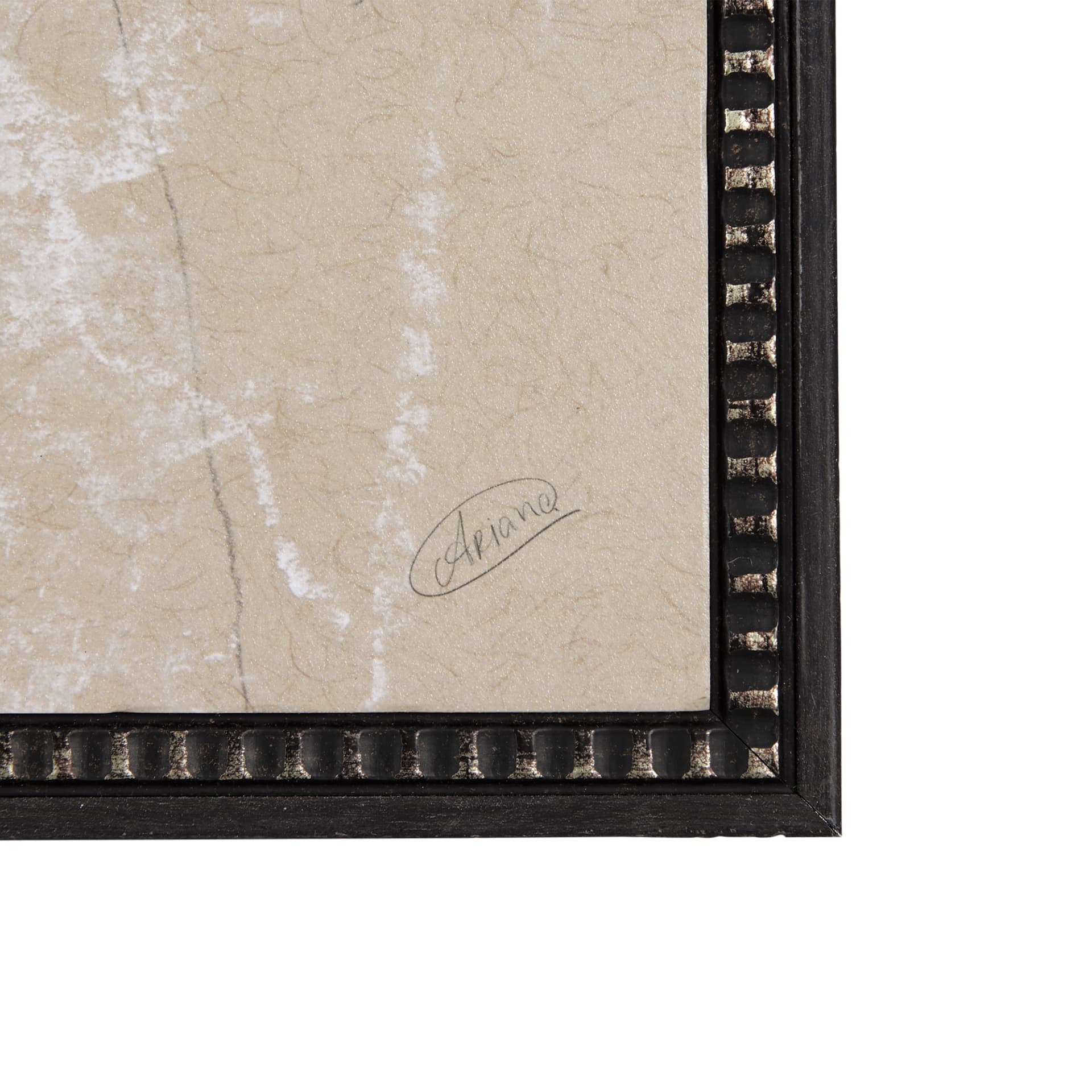 Sketch of Animal VI (Pony) by Mercana Studio Hand Embellished Framed Art Print Matted under Glass — product photograph