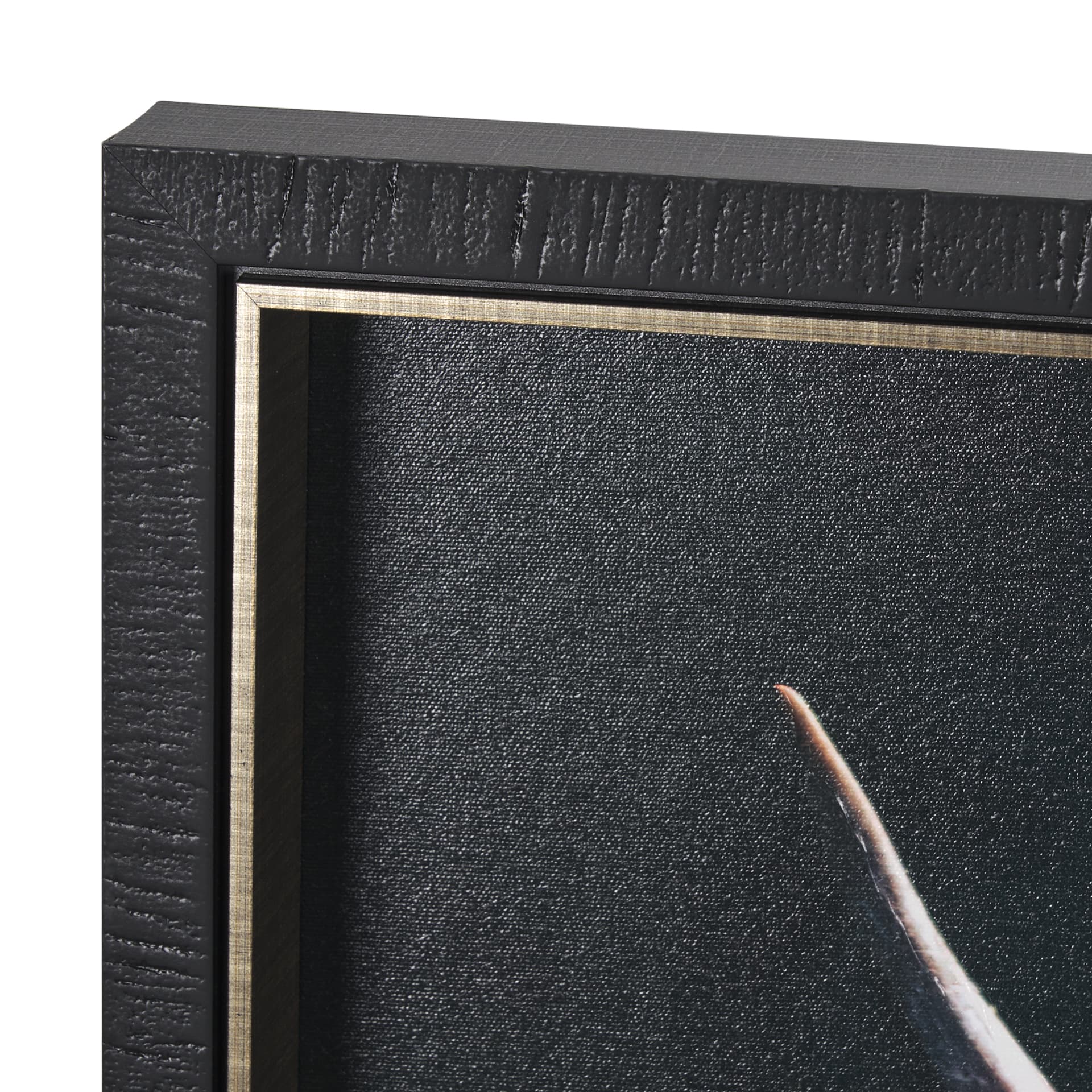Fozzie by Chad Mackay a Hand Embellished Textured Framed Photo Art Print — product photograph