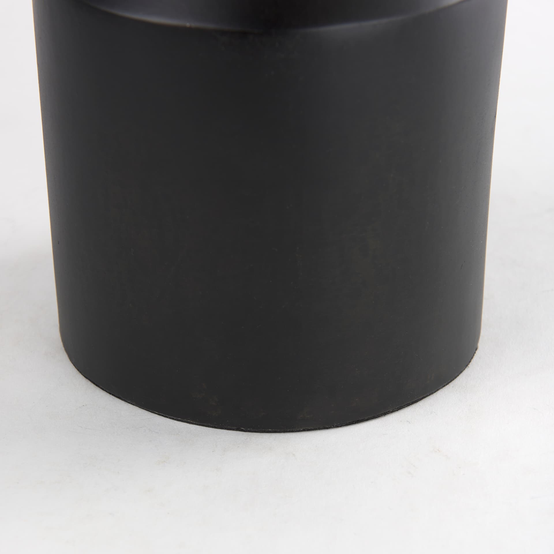 Aubrey Small 14.0H Black Iron Flower Vase — product photograph