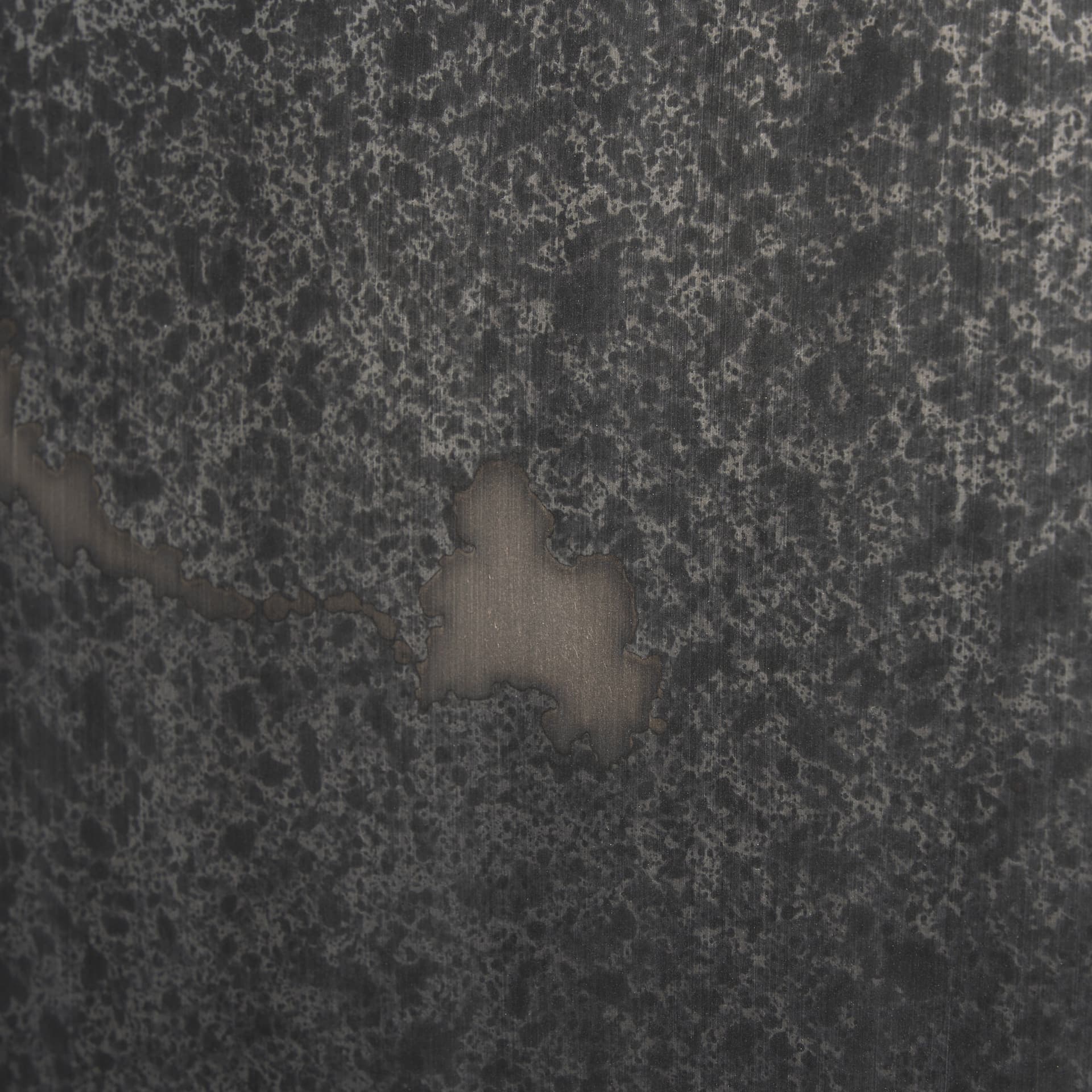 Raum Painted Monochrome w/ Acid Wash Metal Wall Art — product photograph