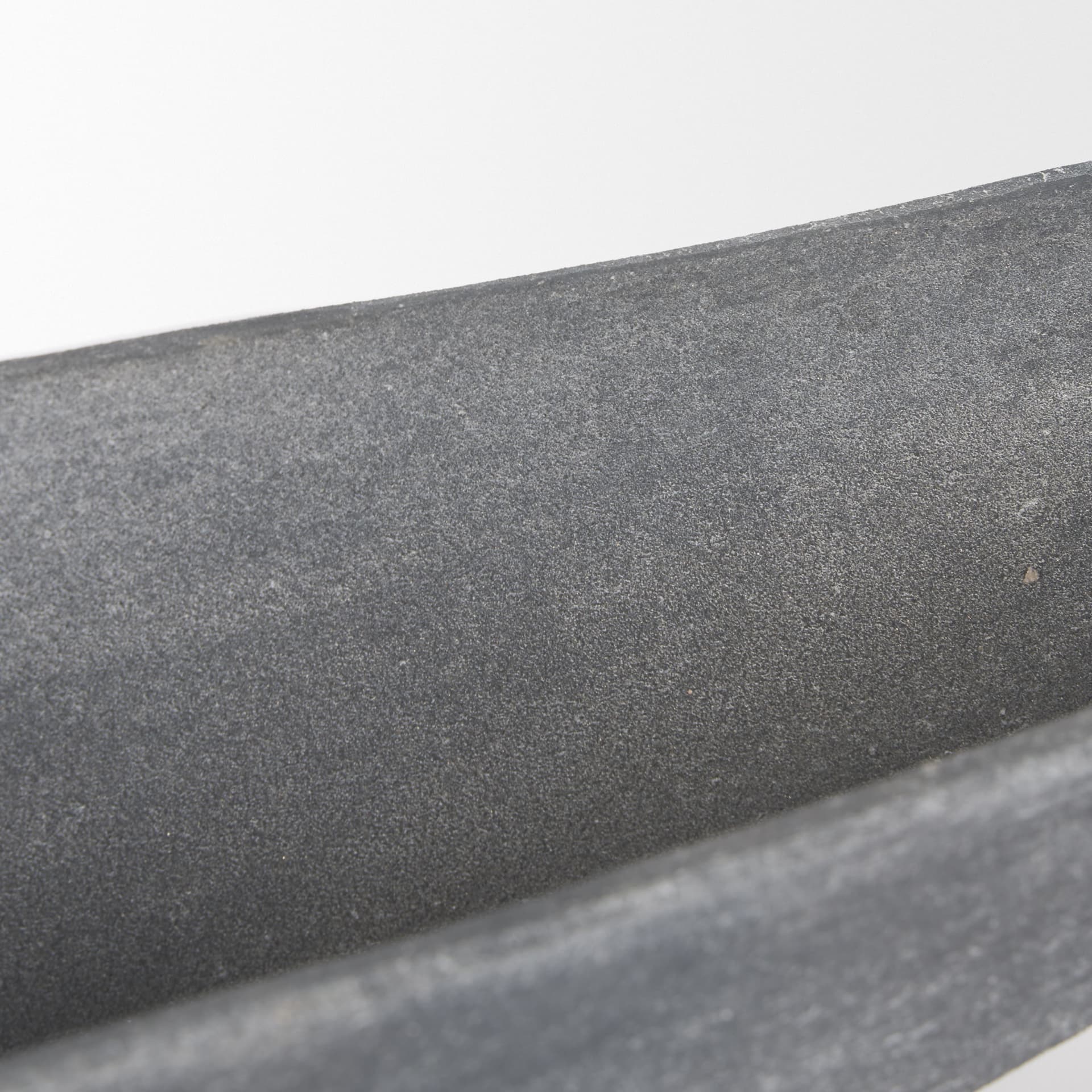 Piero Large Concrete Finished Metal Decorative Bowl — product photograph