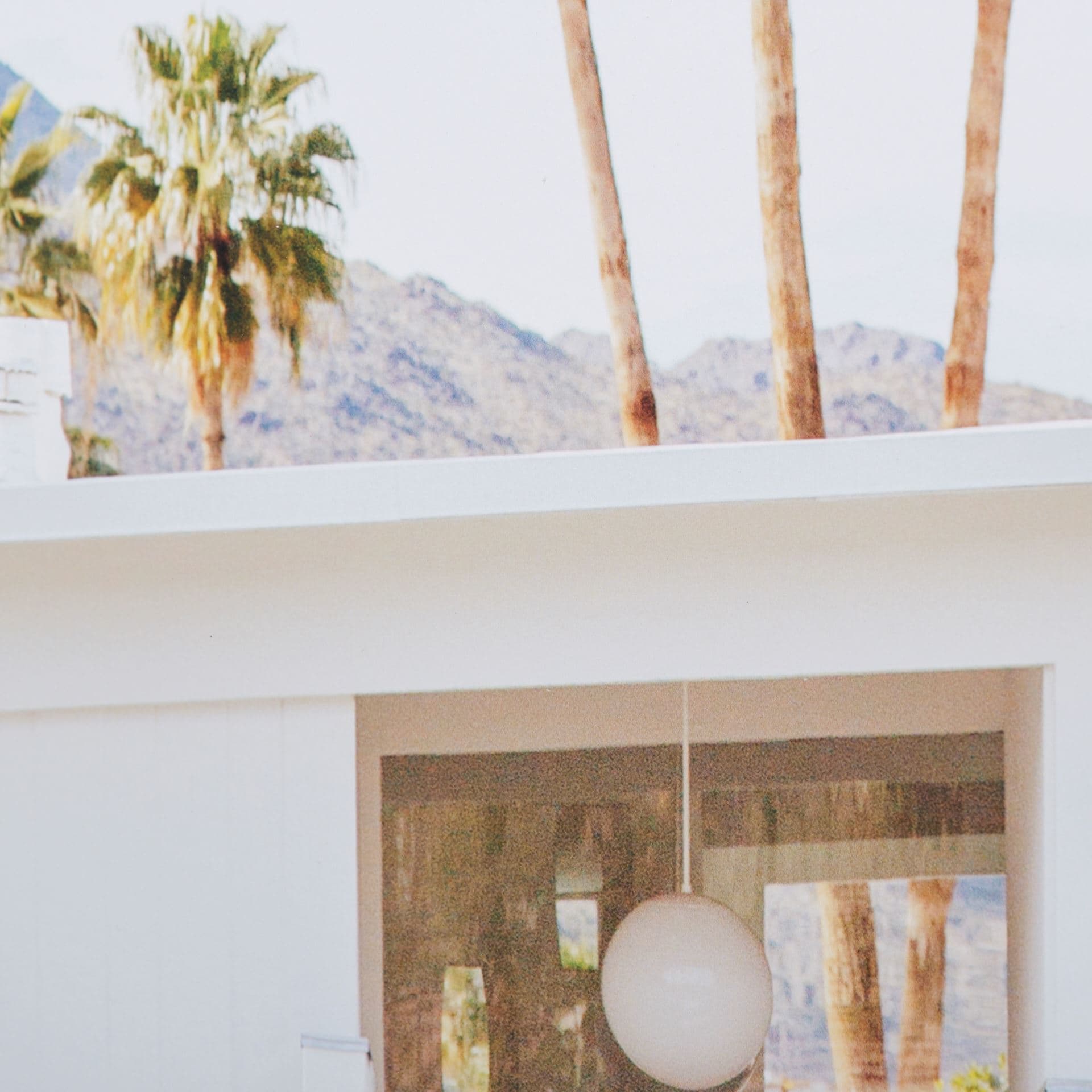Tropical Heights-Home by Irene Suchoki a Framed Photo Art Print Matted under Glass — product photograph