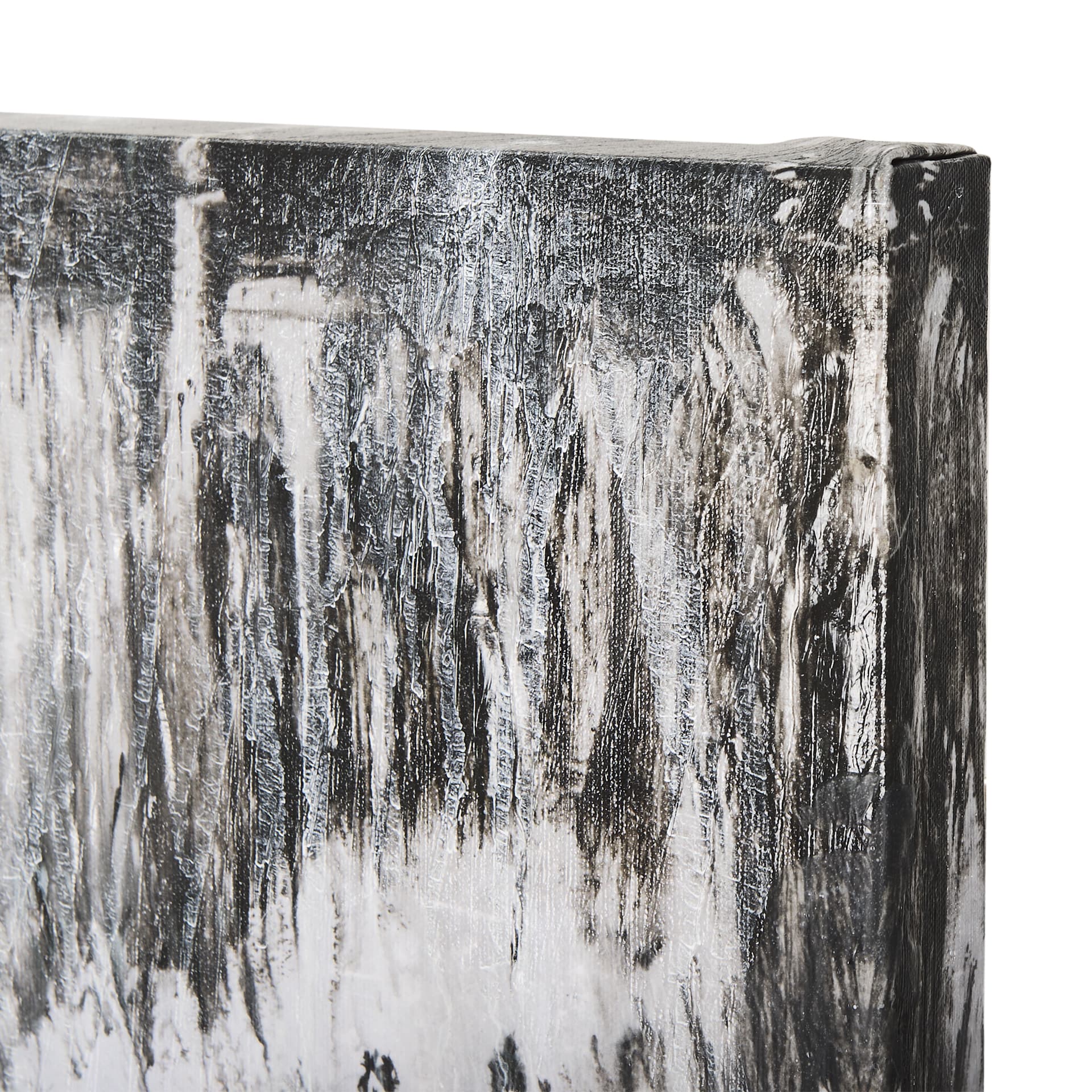 The Fog II by Mercana Studio a Hand Embellished Textured Canvas — product photograph
