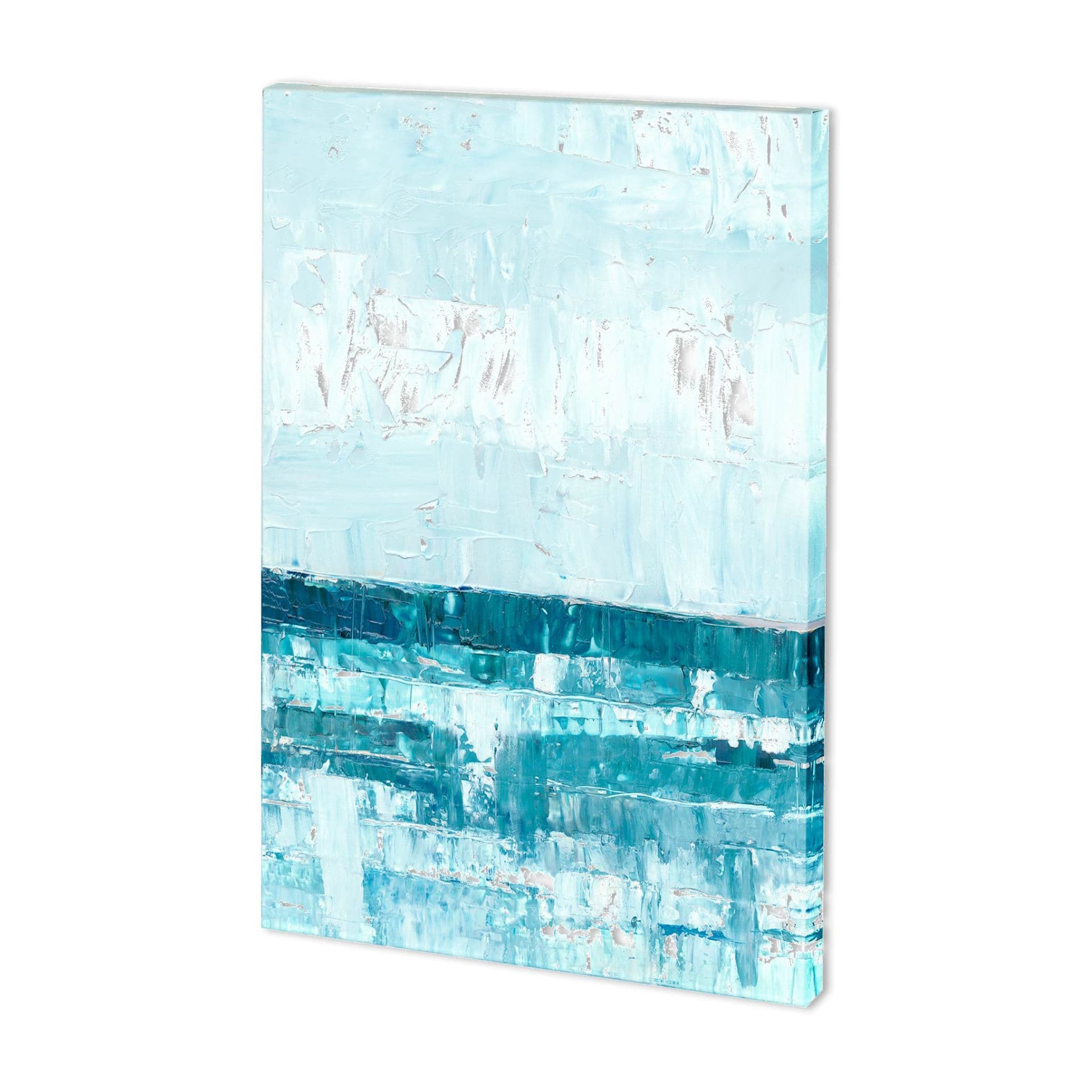 Edge of the World II by Grace Popp a Hand Embellished Textured Canvas — product photograph