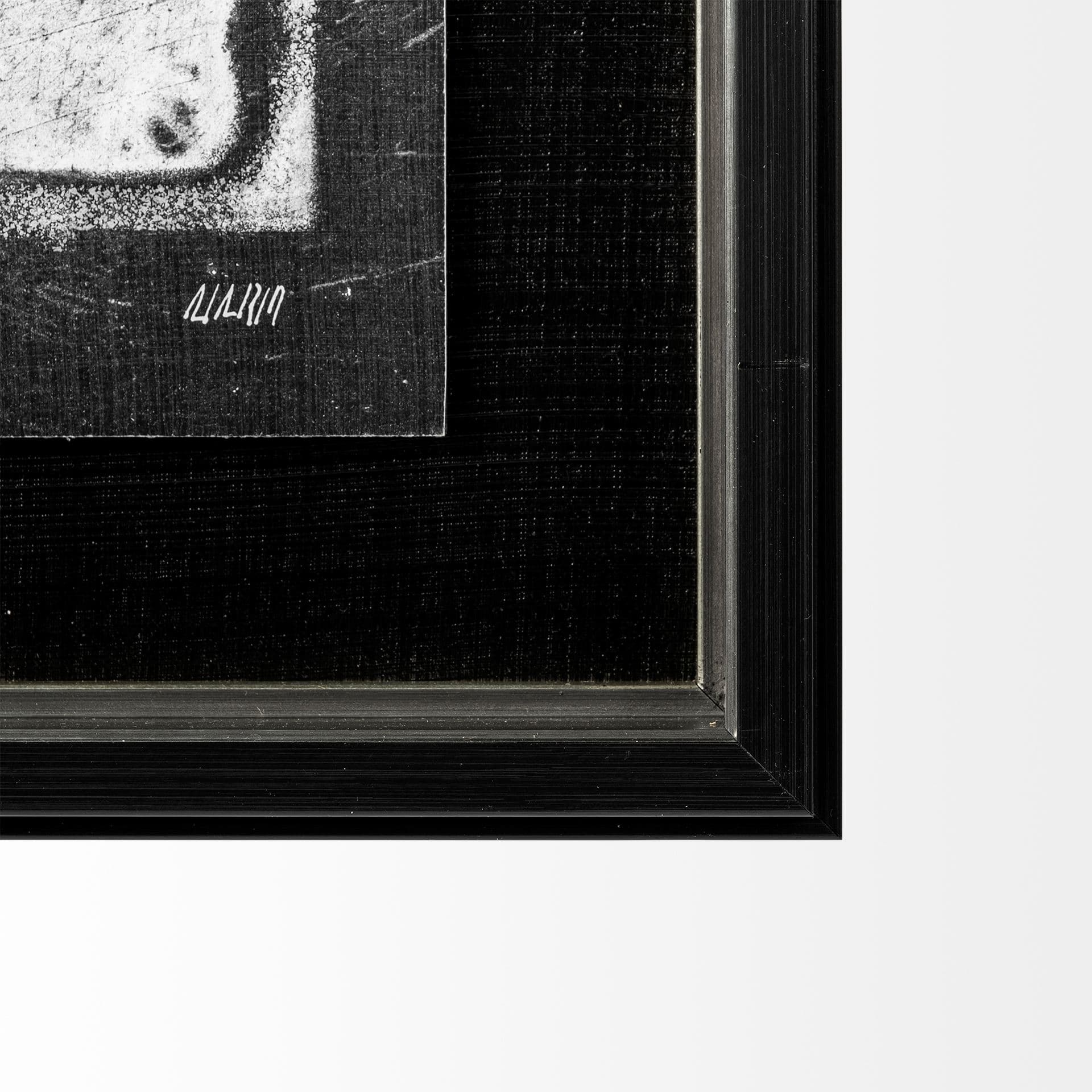 Value Collector 4 by Mercana Studio a Hand Embellished Textured Framed Art Print — product photograph