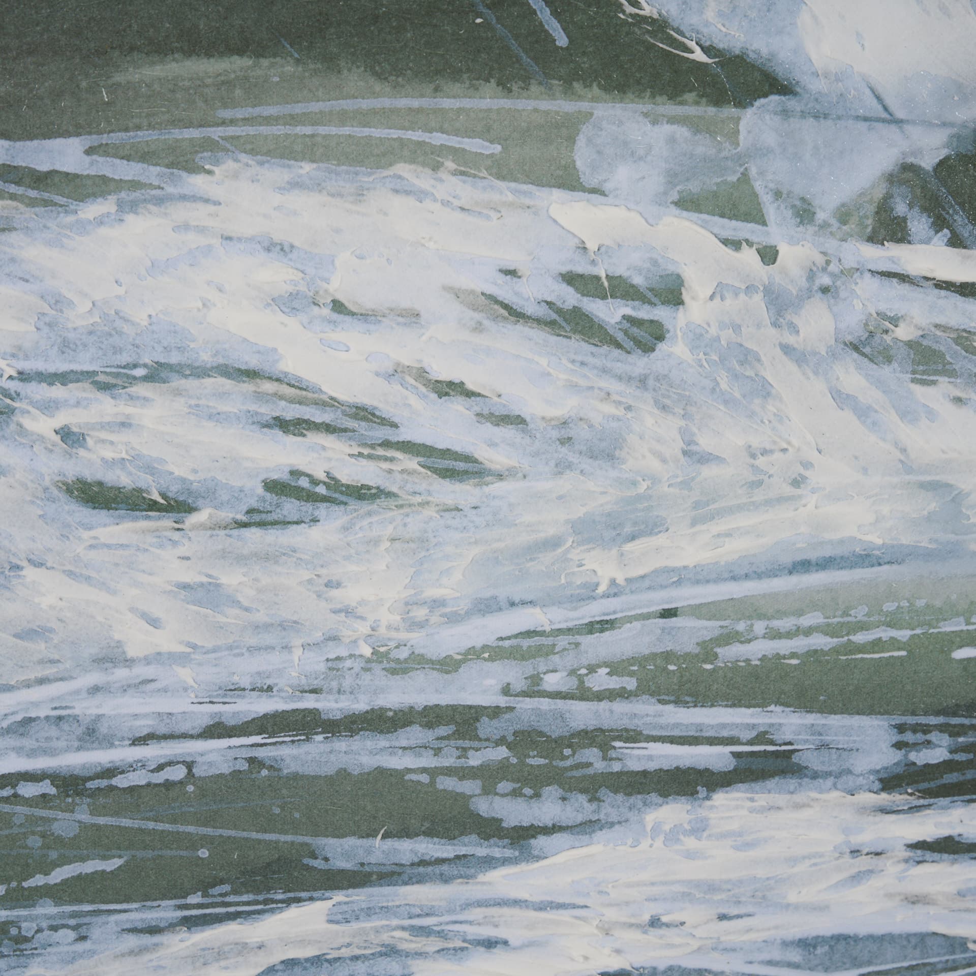 Stormy Coast I by Mercana Studio a Hand Embellished Framed Photo Art Print — product photograph