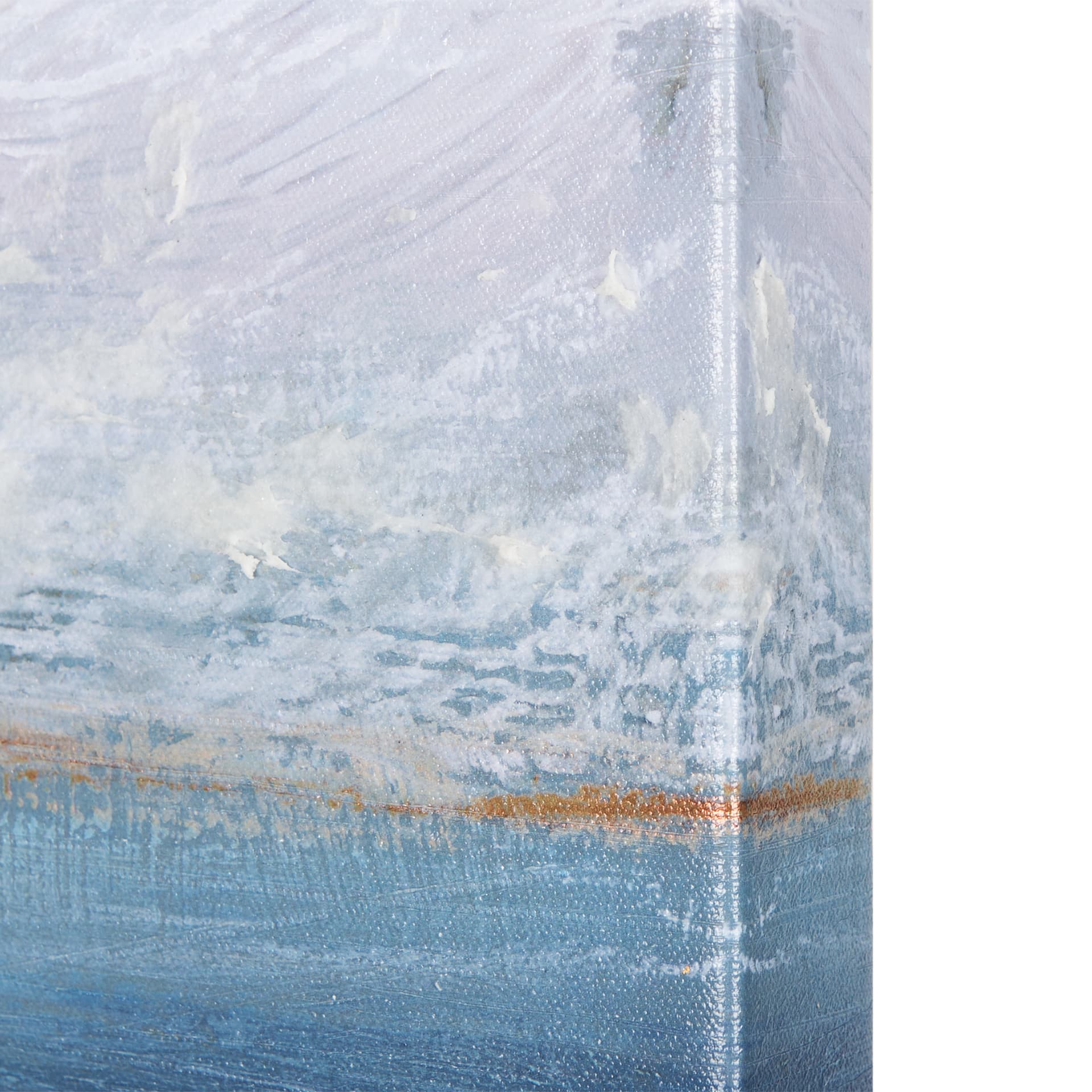 Cloud Bay II by Mercana Studio a Hand Embellished Textured Canvas — product photograph