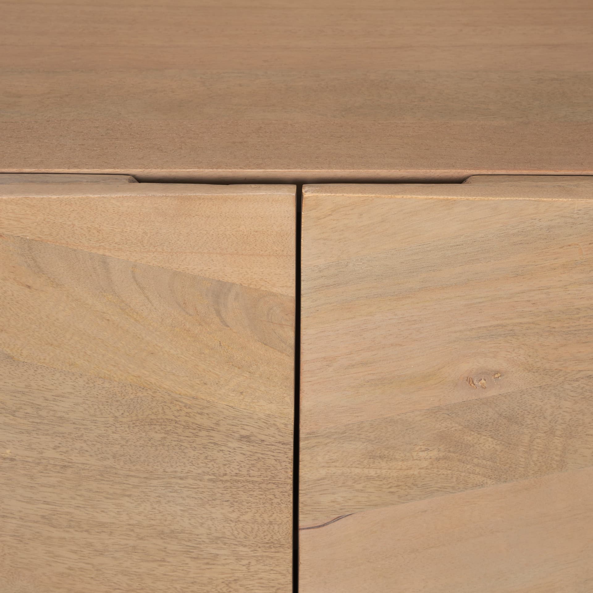 Darwin Light Brown Wooden 2 Door w/ 2 Shelves Accent Cabinet — product photograph