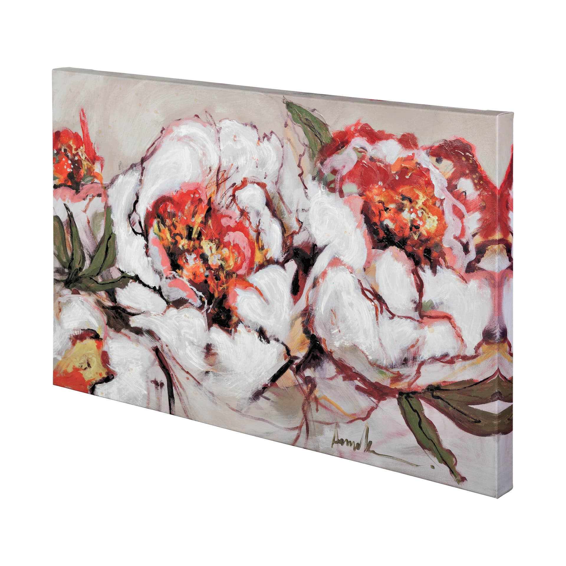 Charade of Spring by Mercana Studio a Hand Embellished Textured Canvas — product photograph