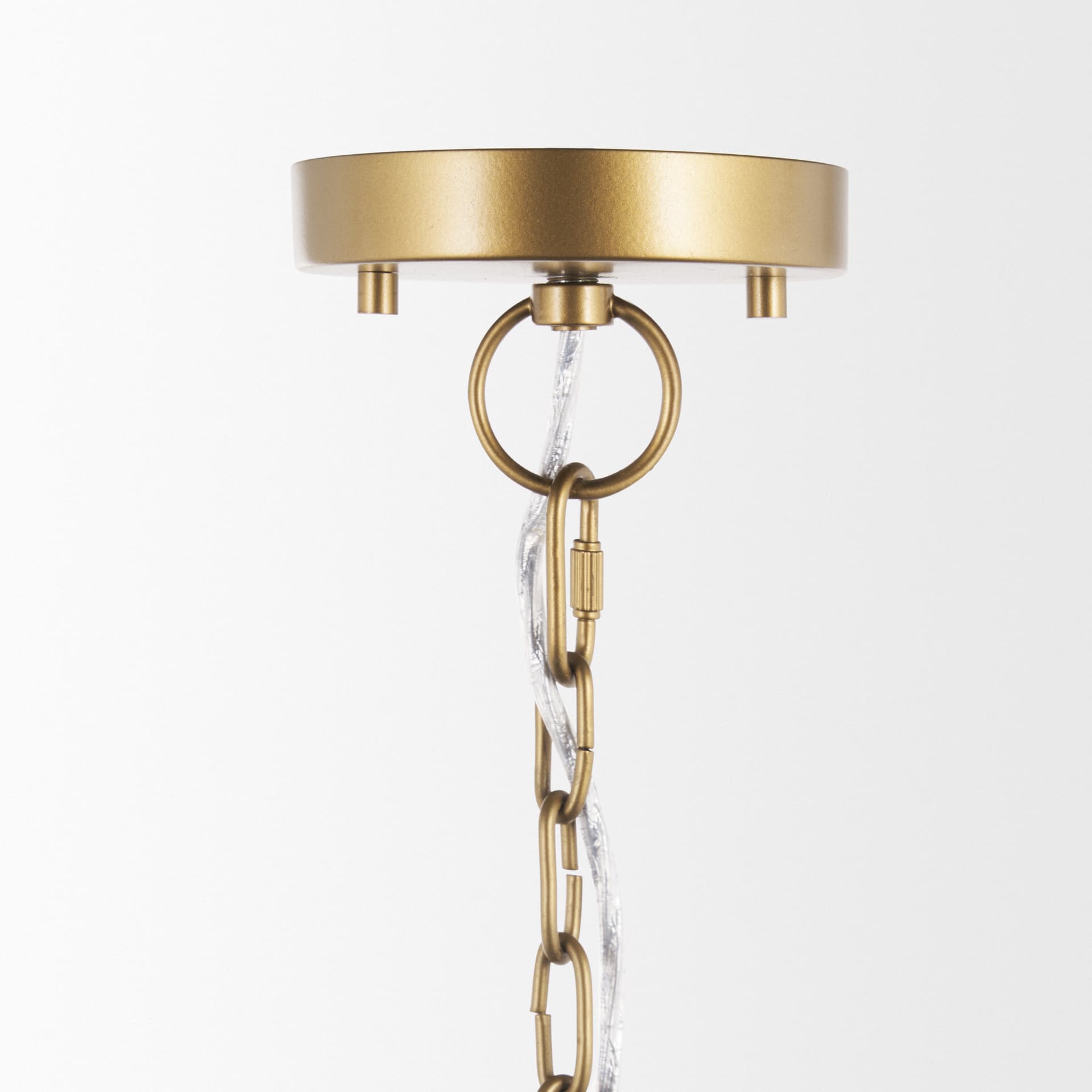 Tosha 1-Light Cotton Rope Bell Pendant — product photograph