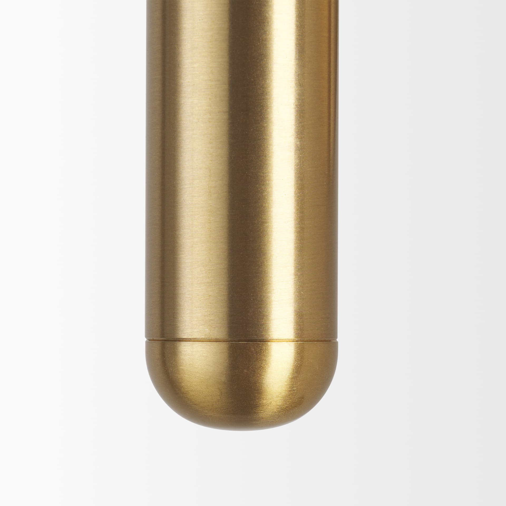 Britton Gold Metal w/ Clear Glass Globe 1-Light Wall Sconce — product photograph