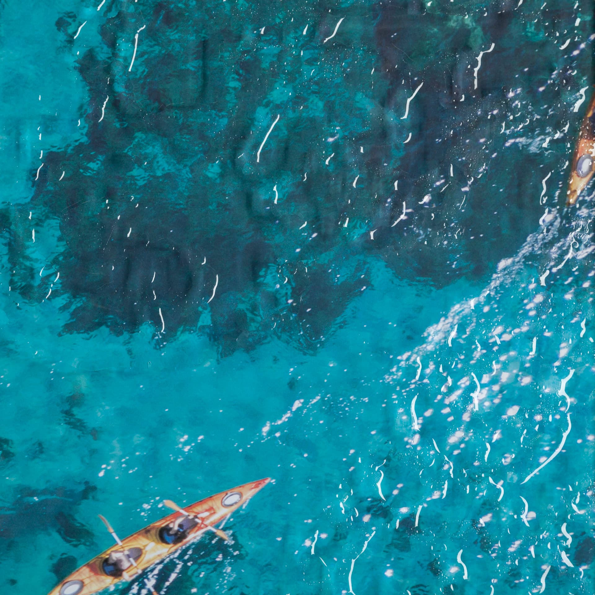 Anthony Quinn Bay by Michele Falzone a Hand Embellished Textured Framed Photo Art Print Matted under — product photograph