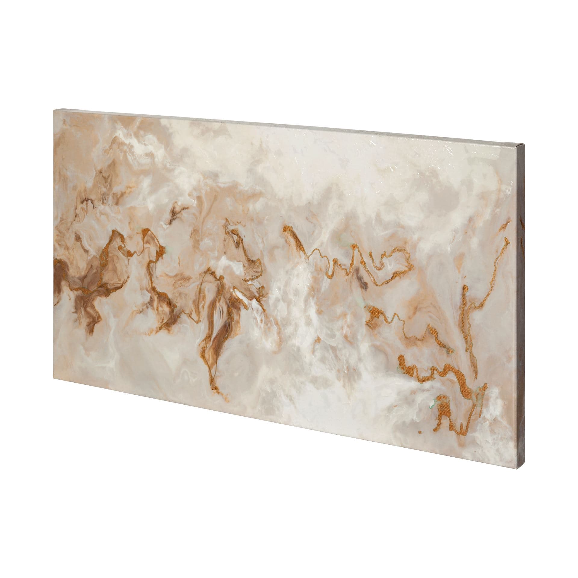 Surface by Corrie LaVelle a Hand Embellished Textured Canvas — product photograph