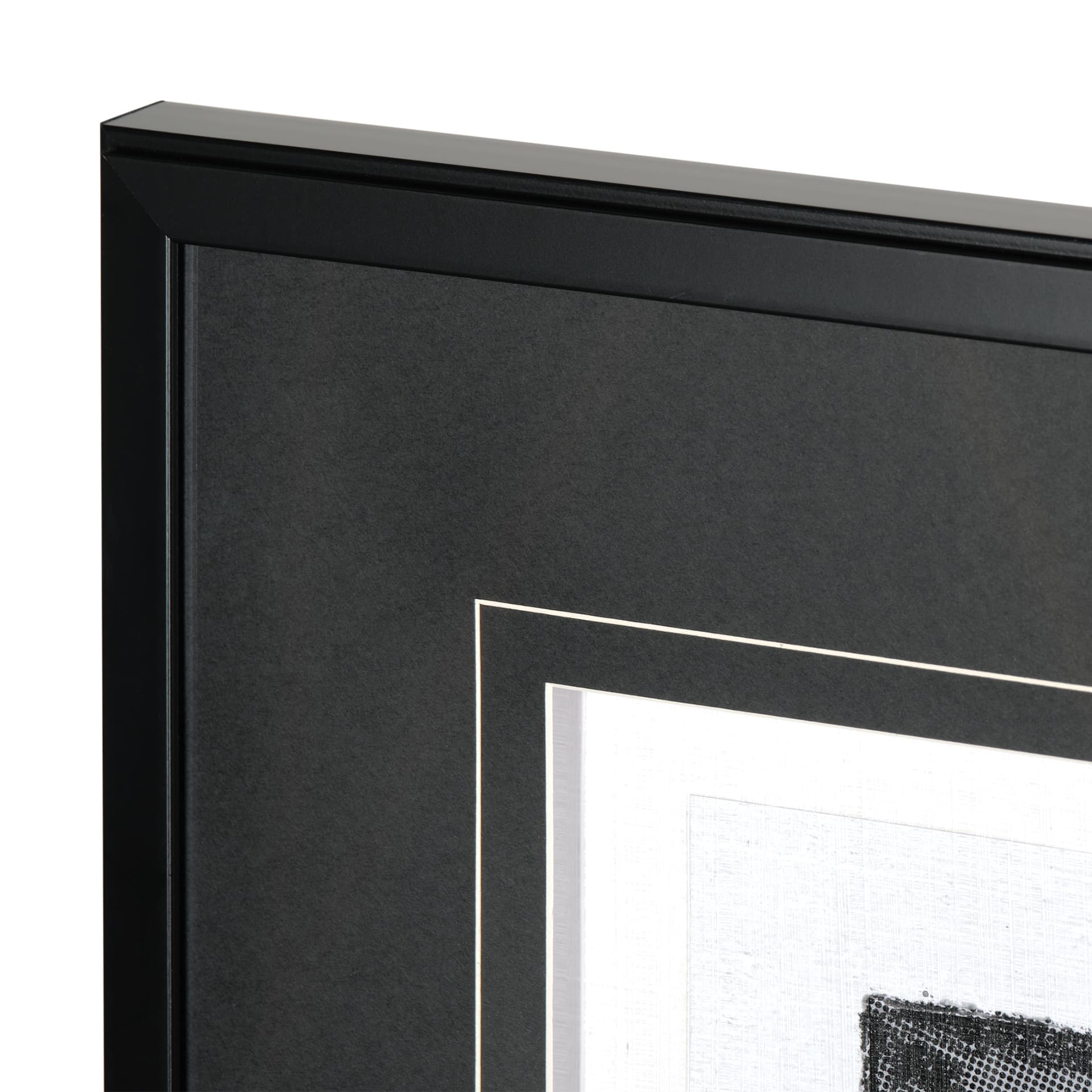 Cassette Tape I by Alarm a Hand Embellished Textured Framed Art Print Matted under Glass — product photograph