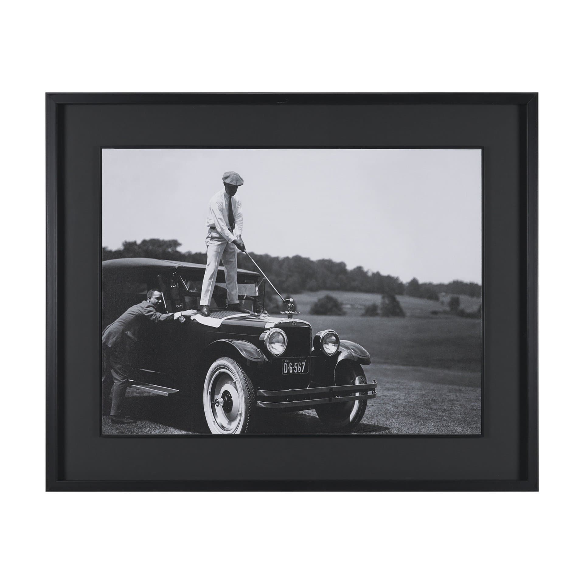 Easy Swing by The Chelsea Collection Textured FramedPhoto Print Matted under Glass — product photograph