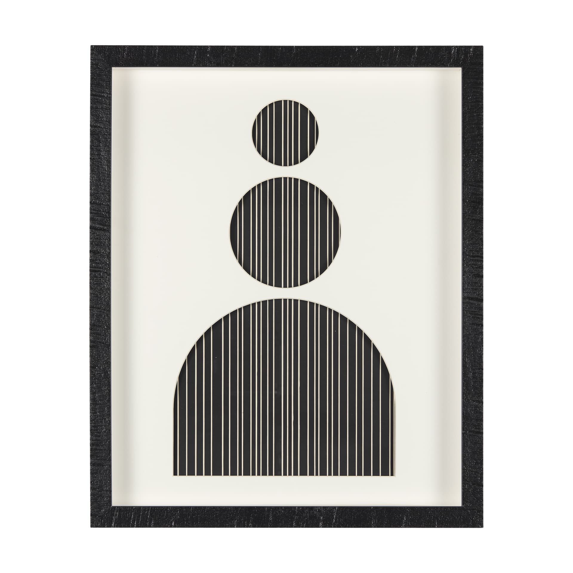 Arc & Orb 2 by Studio M a Framed Art Print Matted under Glass — product photograph