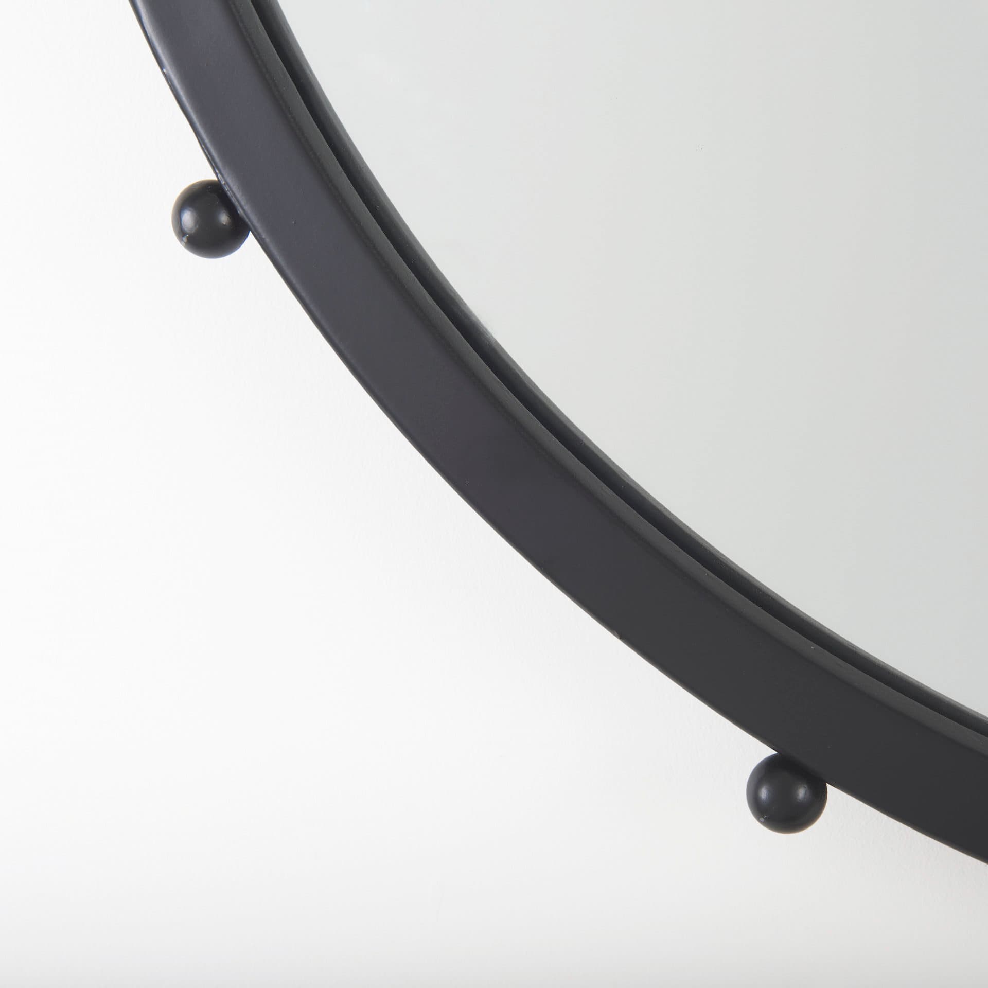 Elena I Small Black Wall Mirror — product photograph
