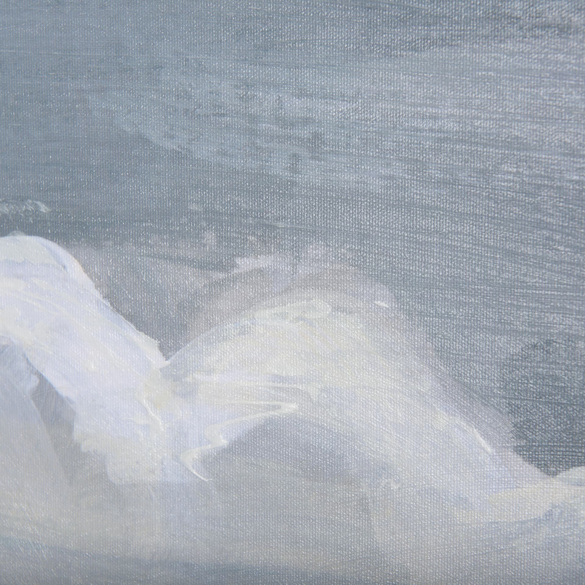 Grey Sky II by Mercana Studio a Hand Embellished Textured Canvas — product photograph