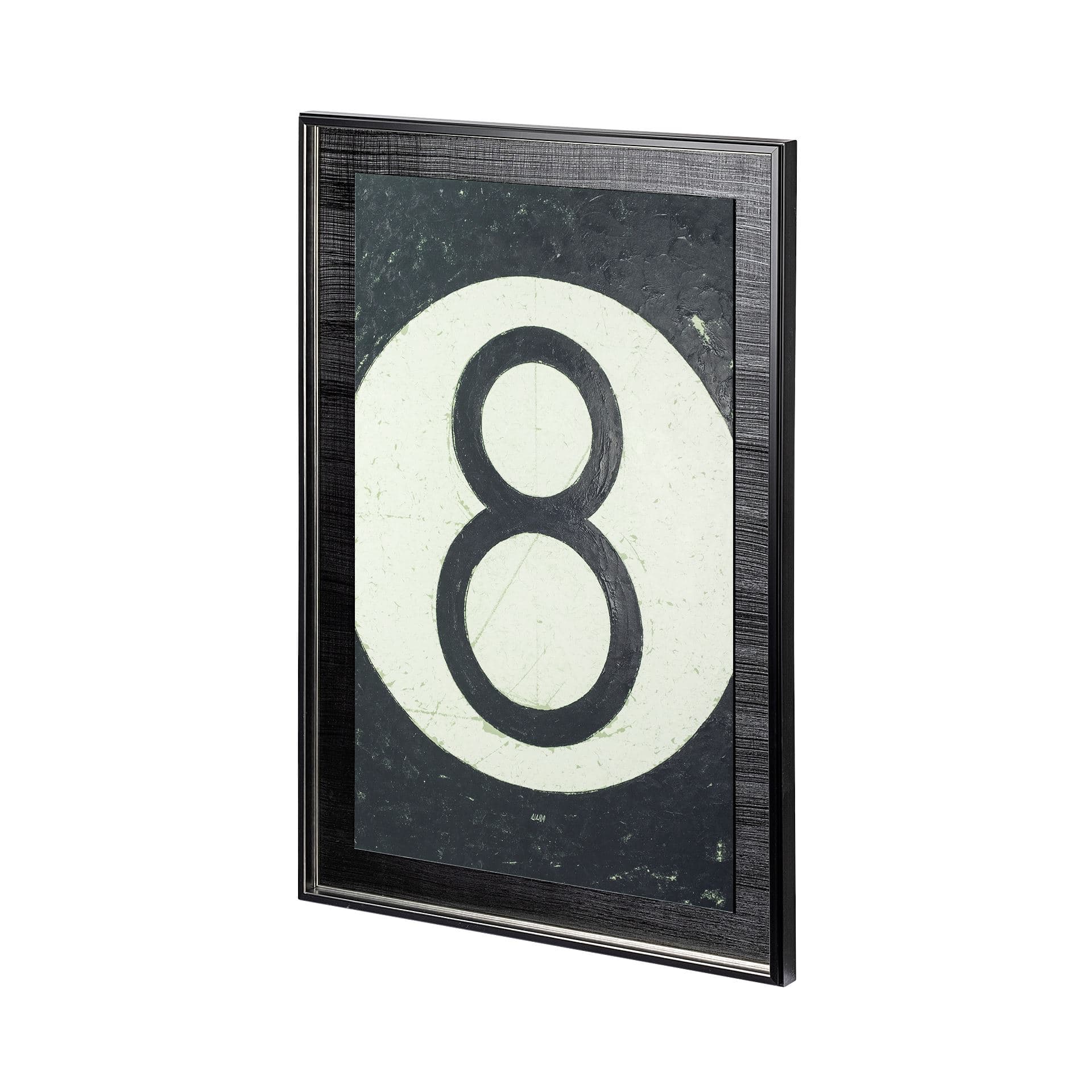 Value Collector 8 by Mercana Studio a Hand Embellished Textured Framed Art Print — product photograph